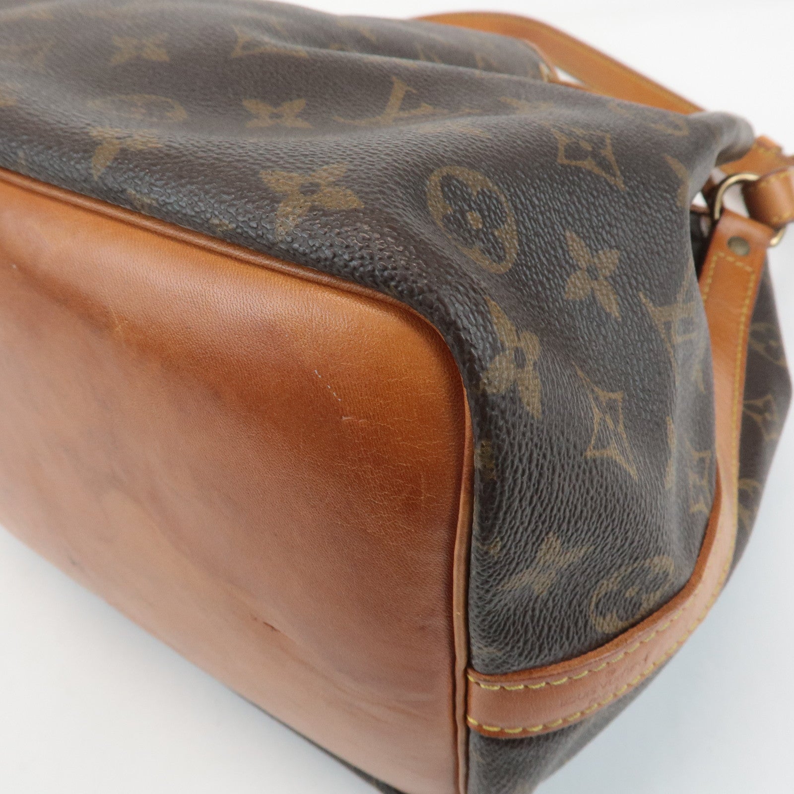 Louis Vuitton Monogram Petit Noe Shoulder Bag Brown M42226 Used