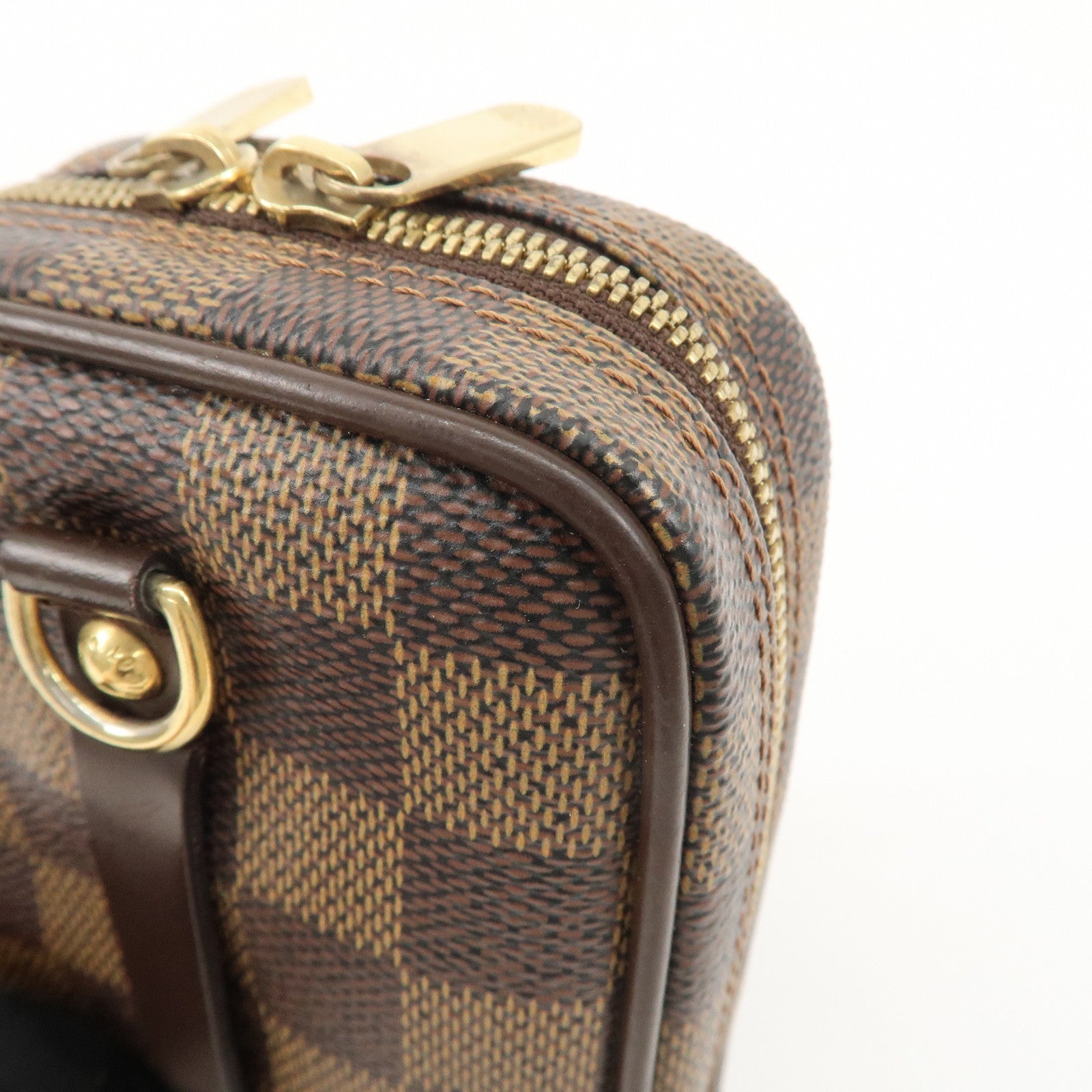 Louis Vuitton Damier Etui Okapi PM Camera Case Pouch N61738 Used