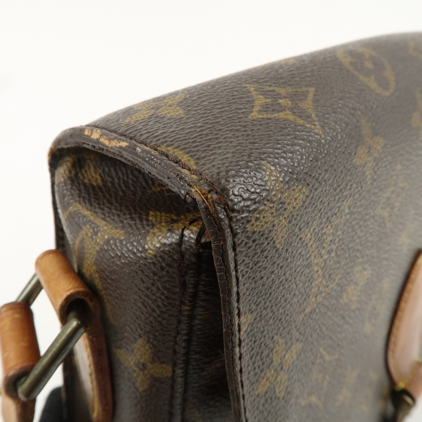 Louis Vuitton Monogram Saint Cloud GM Shoulder Bag Brown M51242