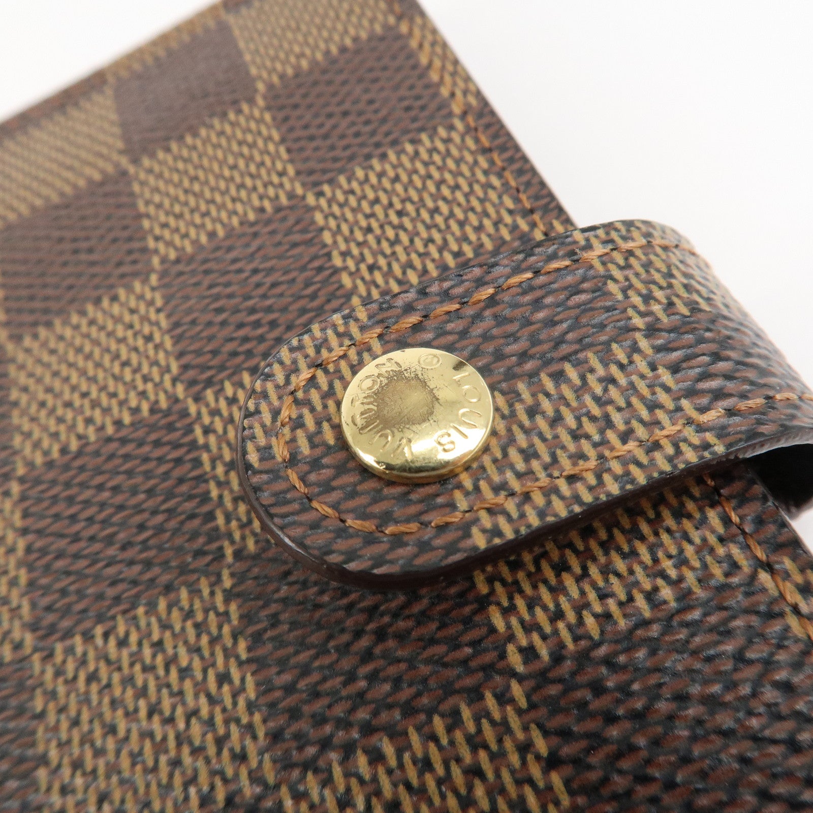 Louis Vuitton Damier Agenda PM Planner Cover Stilo R20070 N75007 Used