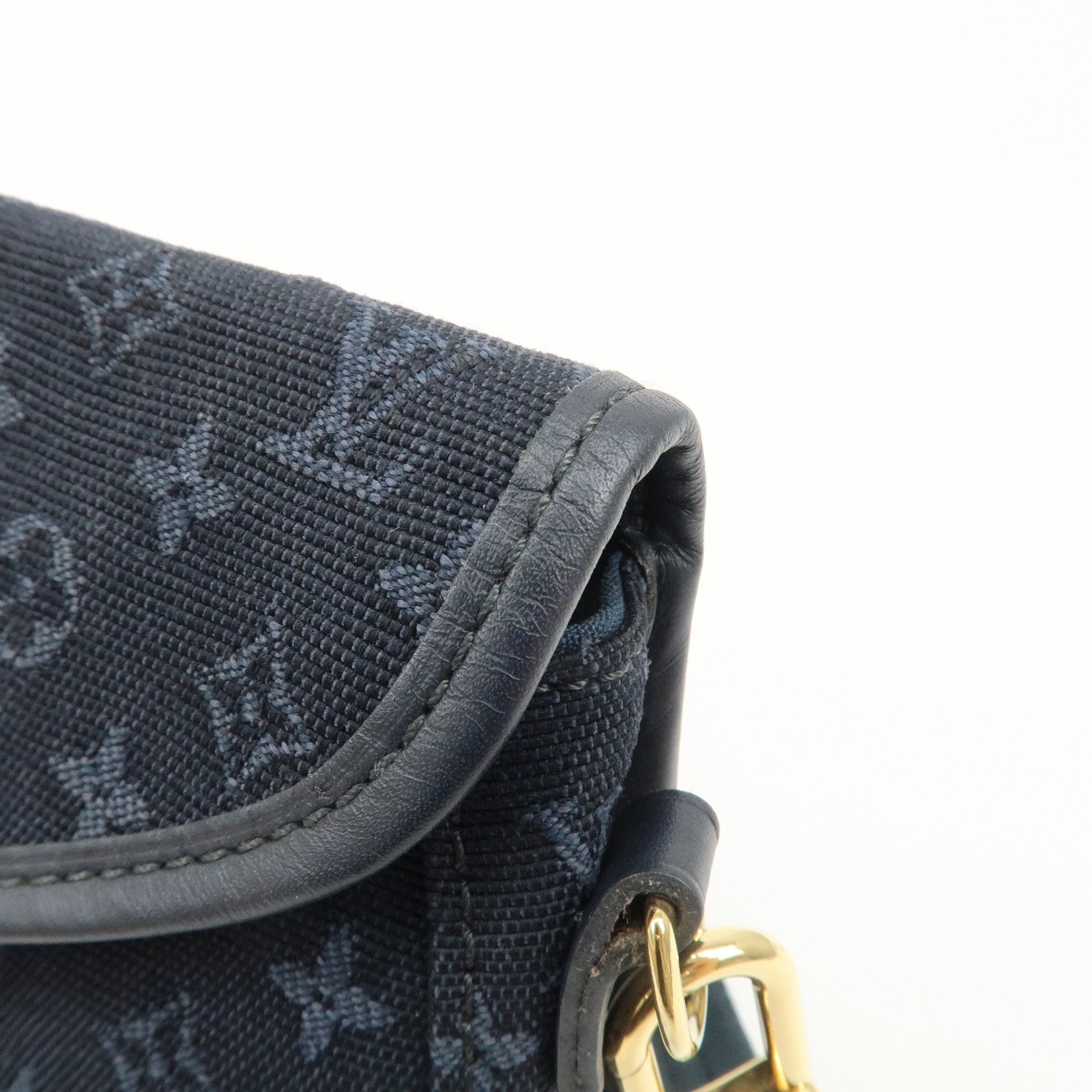 Louis Vuitton Monogram Mini Marjorie Shoulder Bag Blue M92692 Used