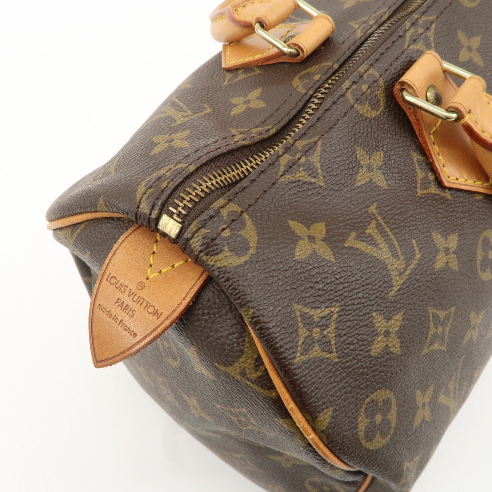 Louis Vuitton Monogram Speedy 35 Hand Bag Boston Bag M41524 Used