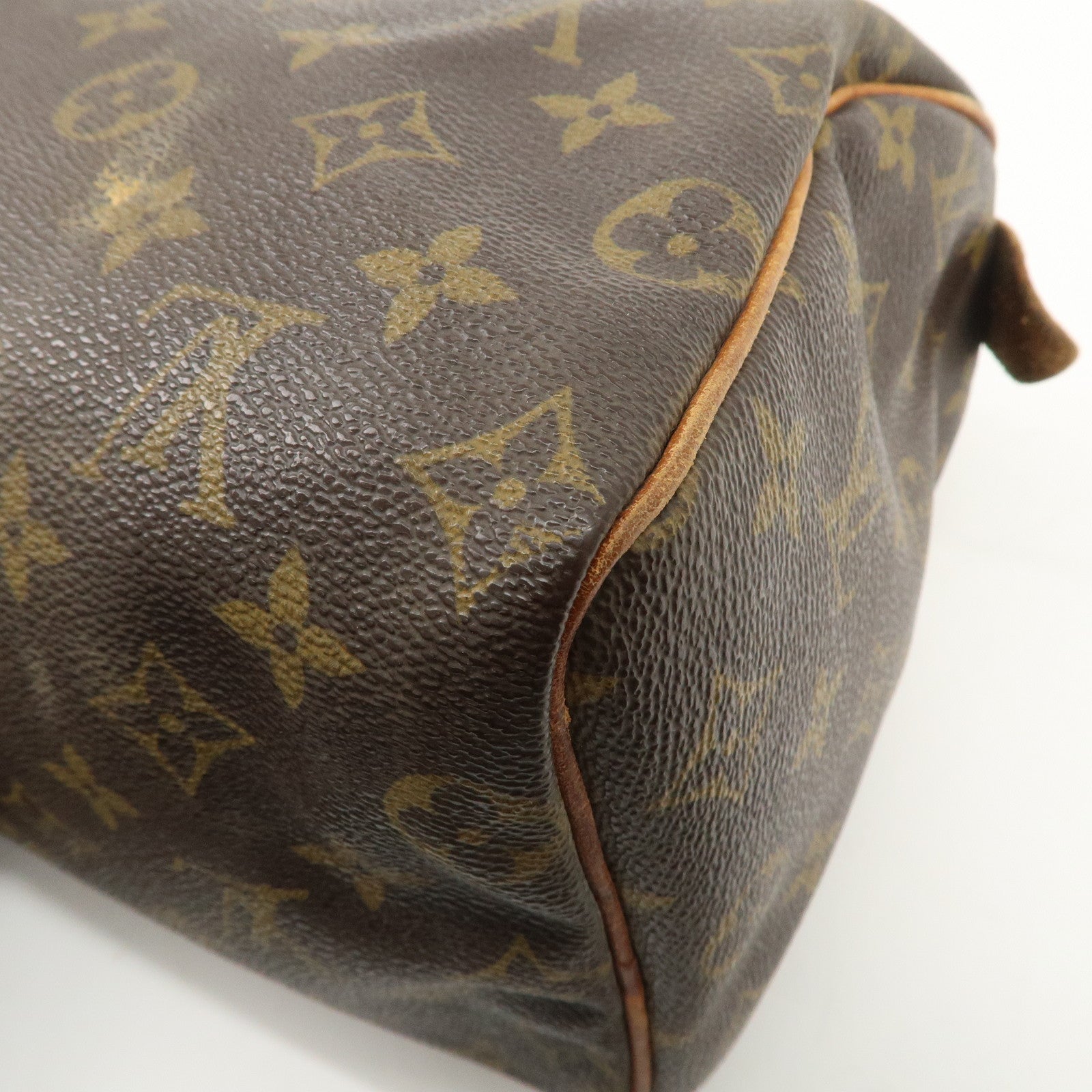 Louis Vuitton Monogram Speedy 25 Hand Bag Boston Bag M41528 Used