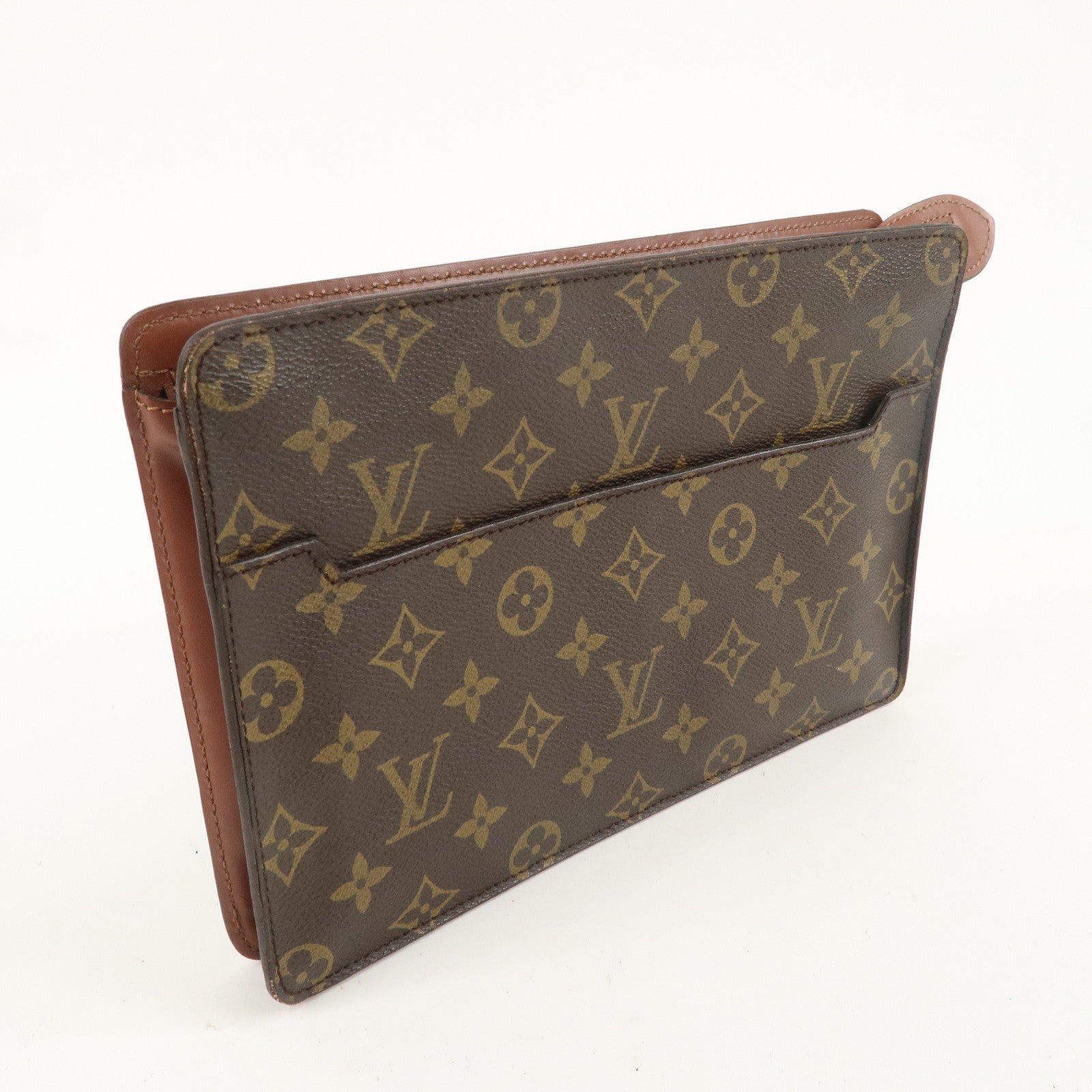 Louis Vuitton Monogram Set of 2 Pochette Homme Clutch Bag M51795