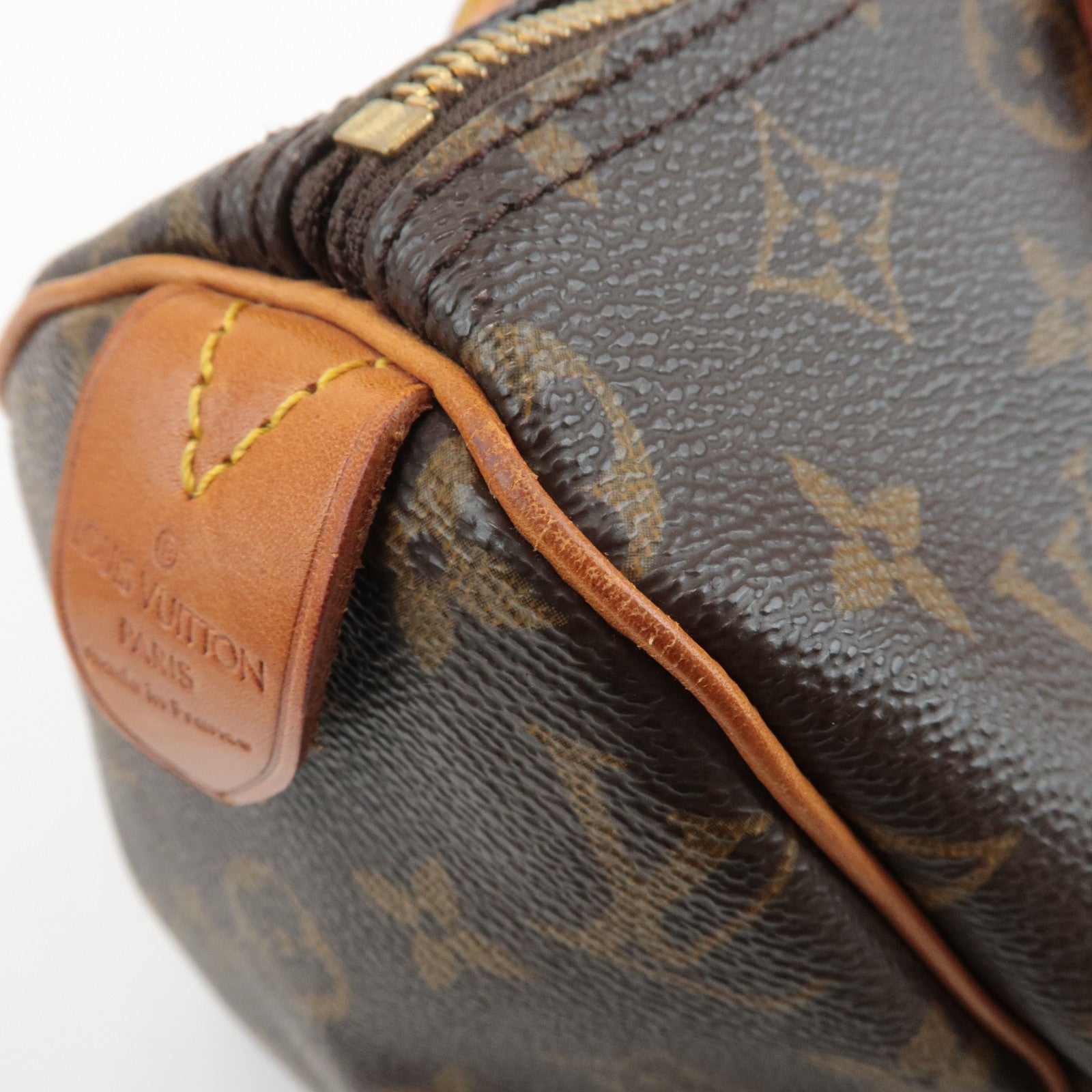 Louis Vuitton Monogram Speedy 30 Hand Bag Boston Bag M41526 Used