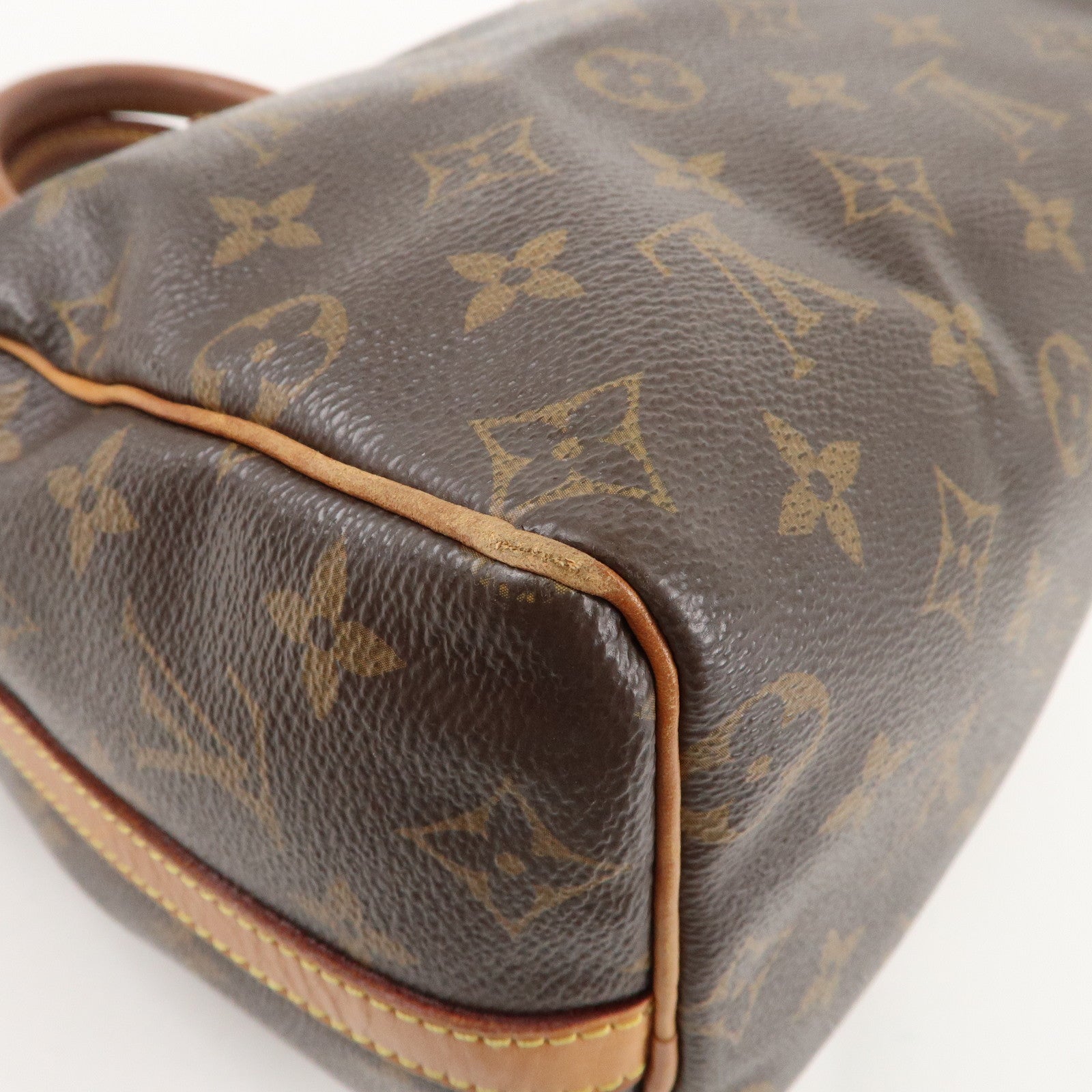 Louis Vuitton Monogram Speedy Bandouliere 25 Brown M41113