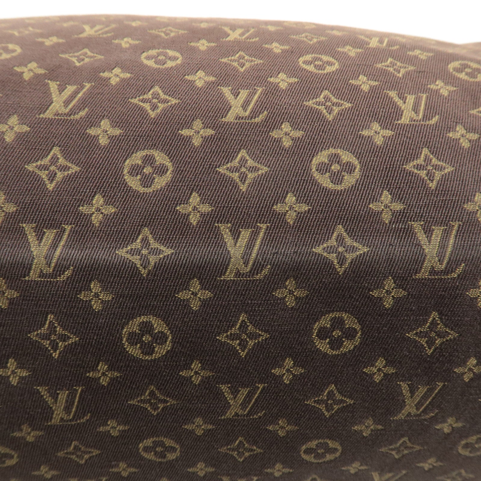 Louis Vuitton Monogram Mini Lin Speedy 30 Boston Bag Ebene M95224