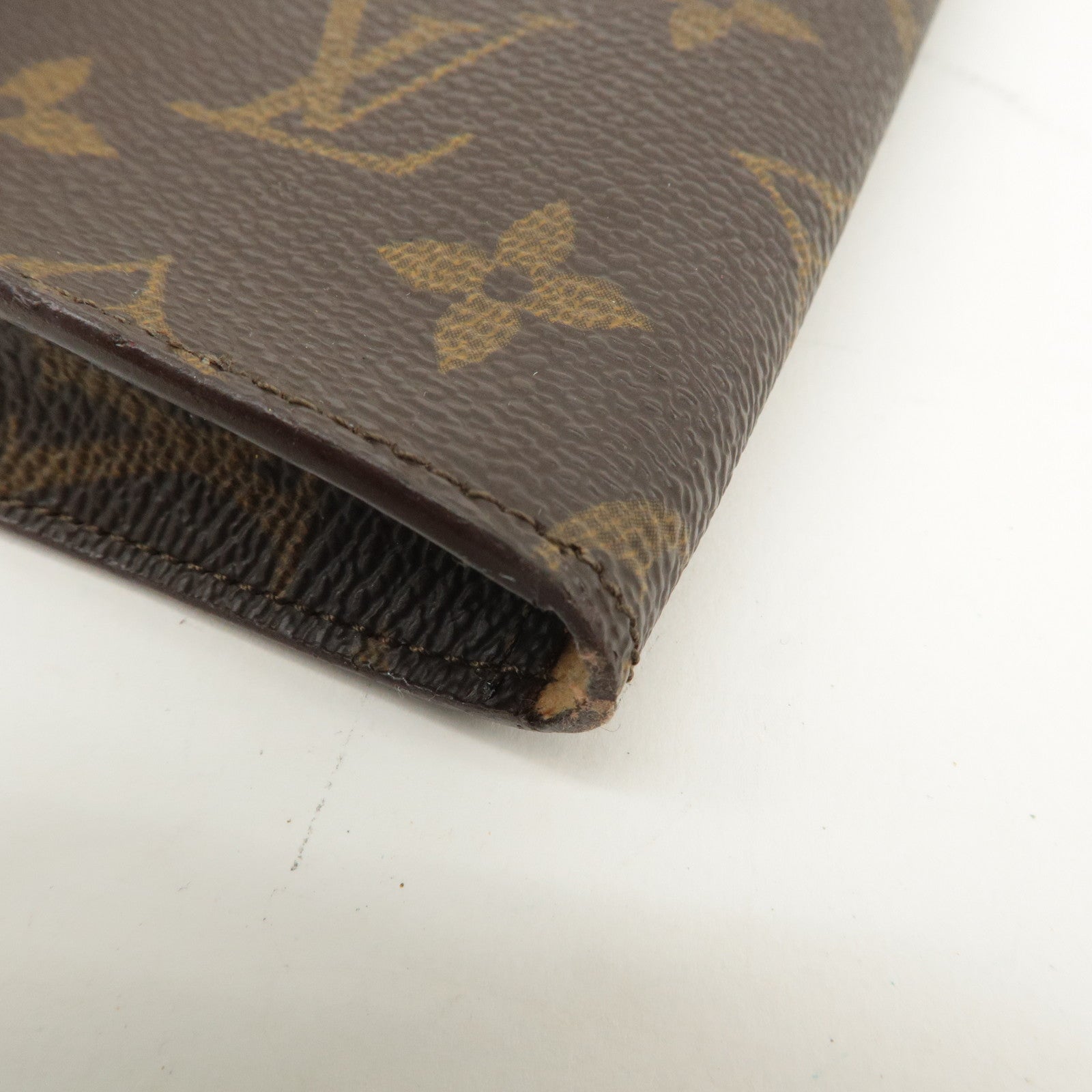 Louis Vuitton Monogram Set of 2 Glasses Case Brown M62962