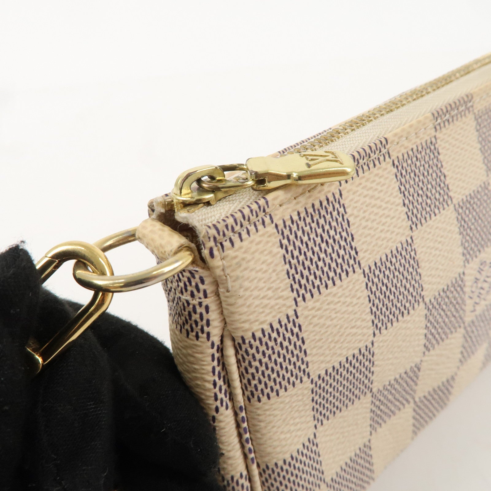 Louis Vuitton Damier Azur Mini Pochette Accessoires Pouch N58010