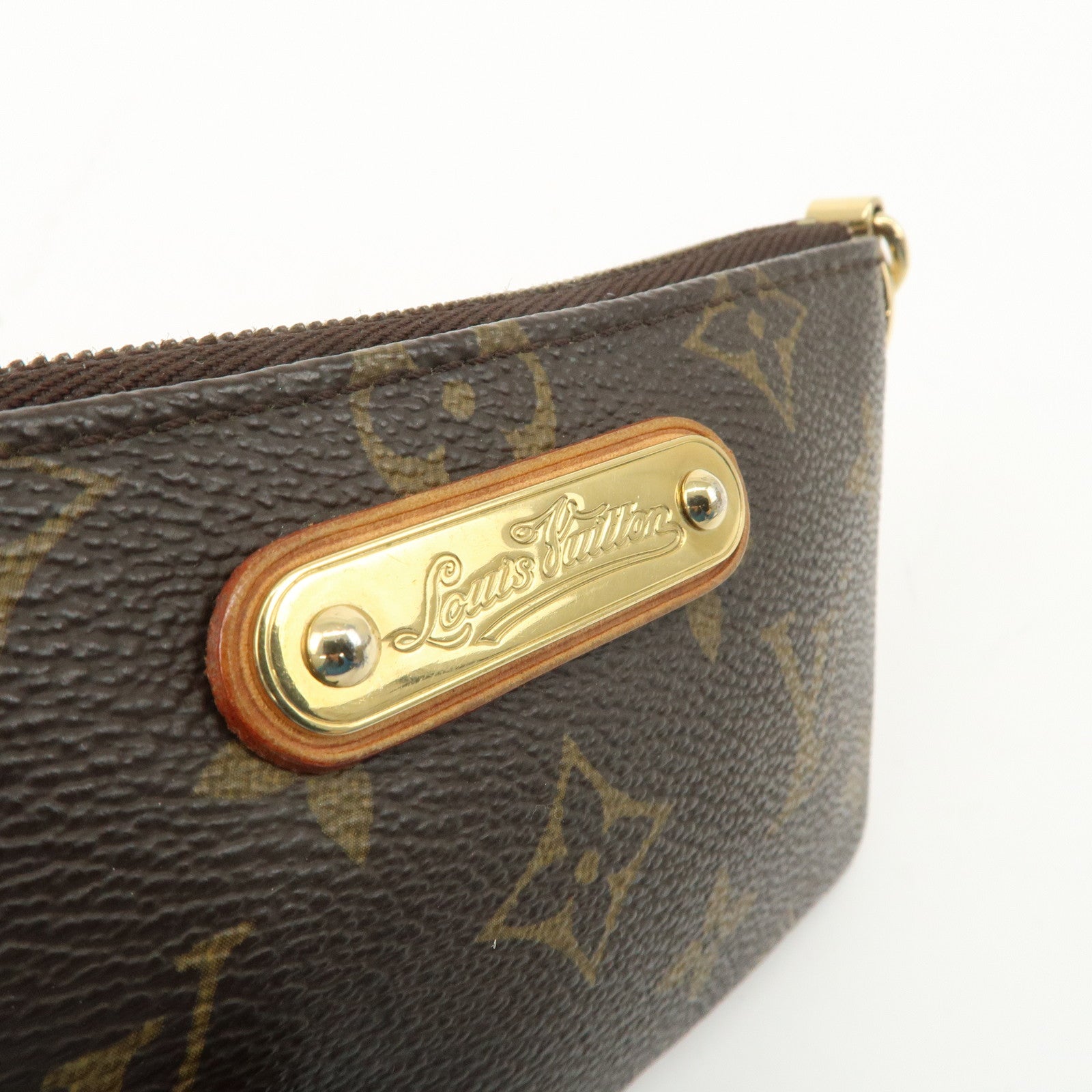 Louis Vuitton Monogram Pochette Milla PM Mini Pouch M60095 Used