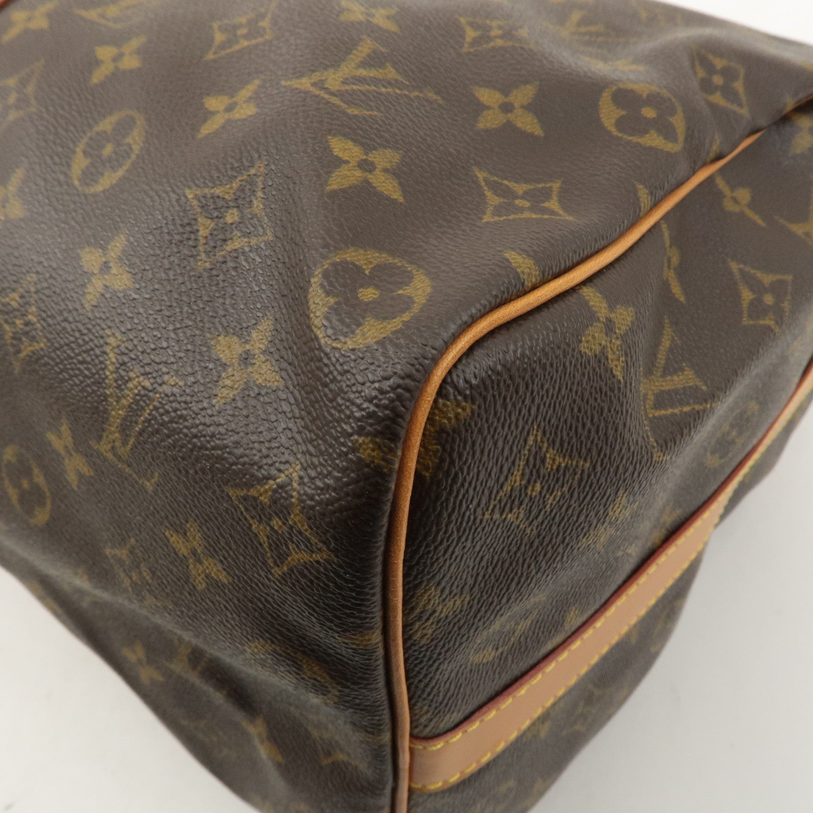 Louis Vuitton Monogram Keep All 50 Boston Bag Brown M41416