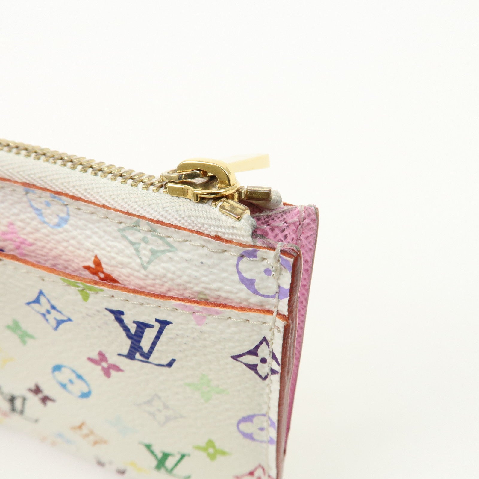 Louis Vuitton Monogram Multicolor Pochette Cles Coin Case M93734 Used