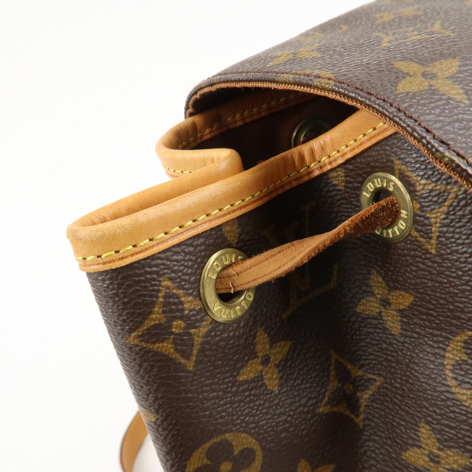 Louis Vuitton Monogram Montsouris MM Back Pack M51136 Used