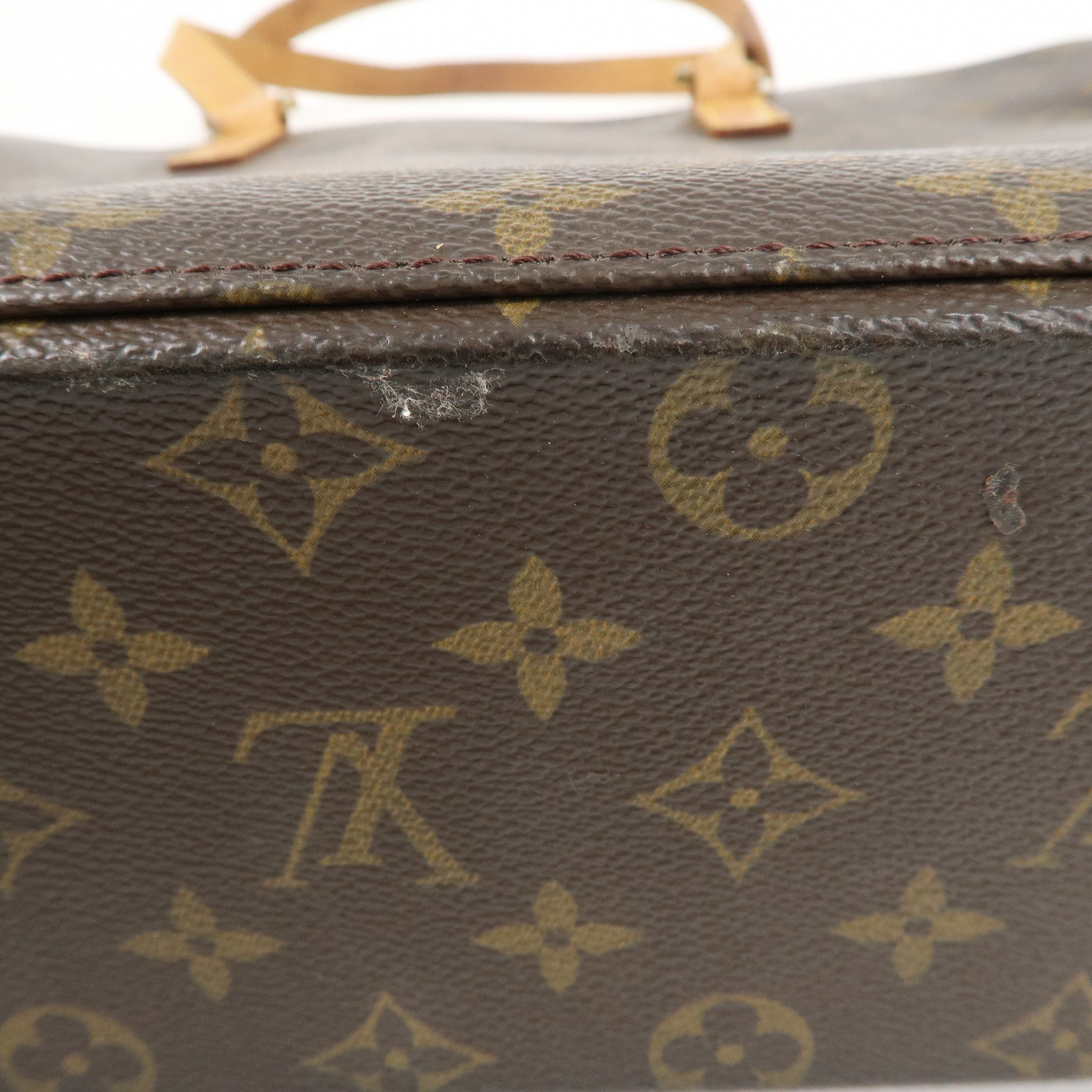 Louis Vuitton Monogram Luco Tote Bag Hand Bag Brown M51155