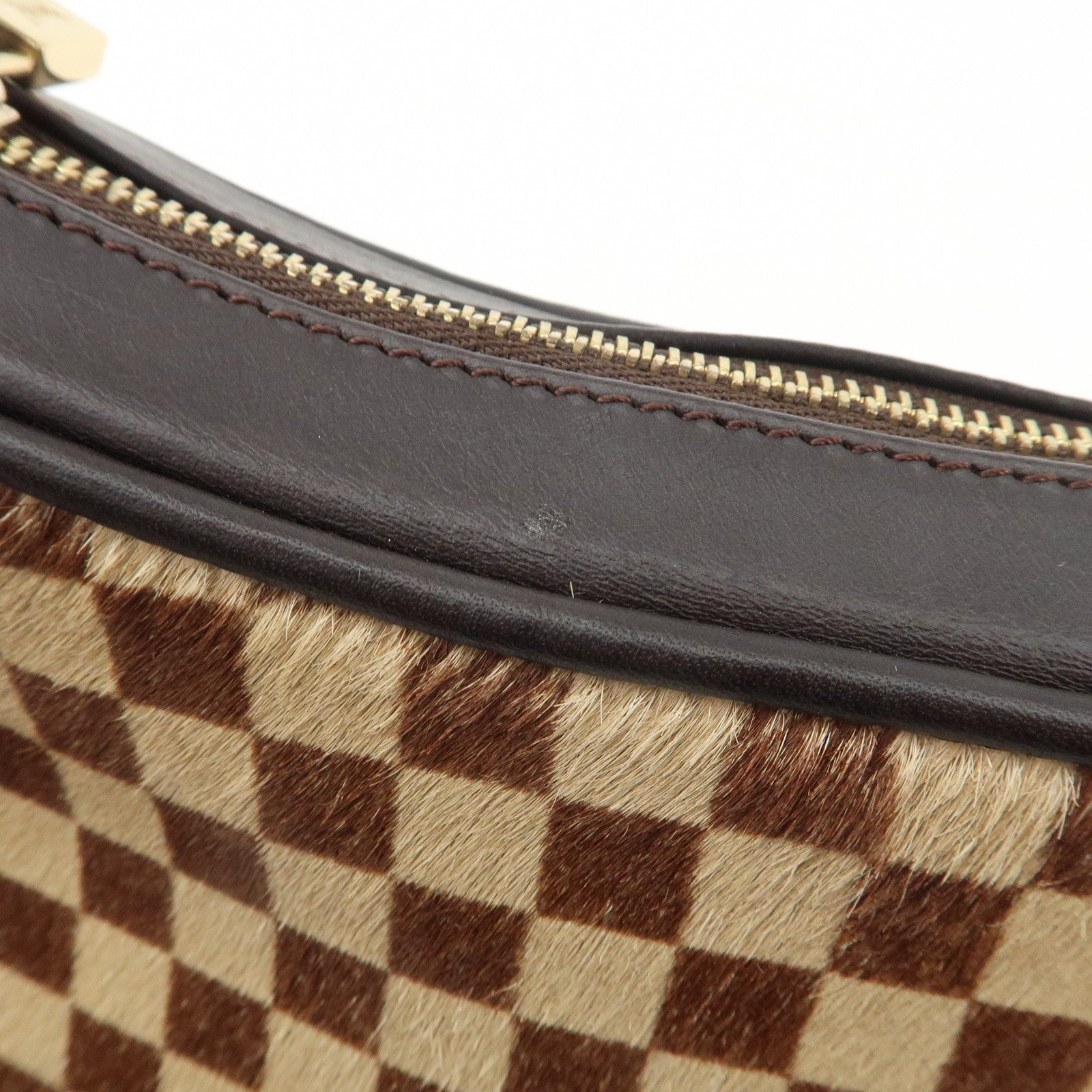 Louis Vuitton Damier Sauvage Tiger Hand Bag Brown M92132 Used