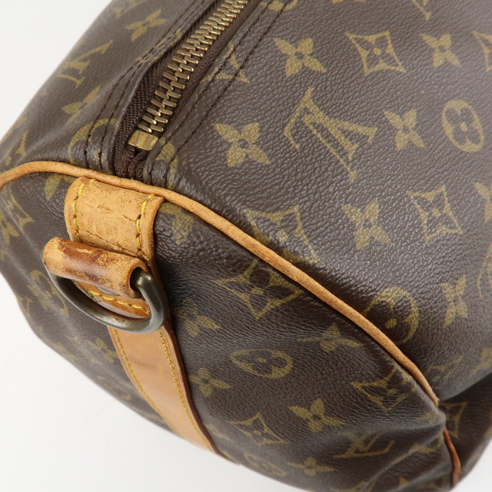 Louis Vuitton Monogram Keep All Bandouliere 55 Boston Bag M41414 Used