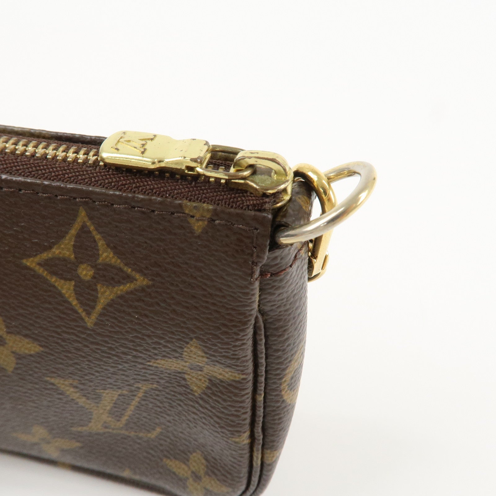 Louis Vuitton Monogram T&B Mini Pochette Accessoires Pouch M60153 Used