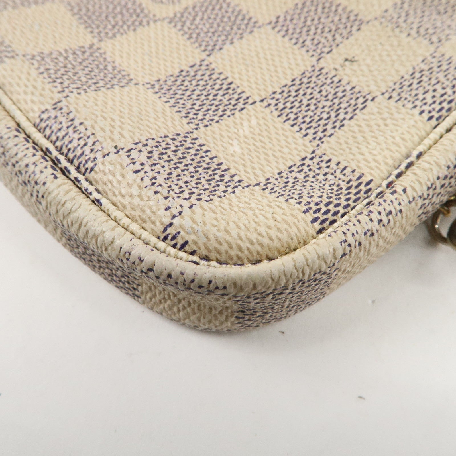 Louis Vuitton Damier Azur Mini Pochette Accessoires Pouch N58010