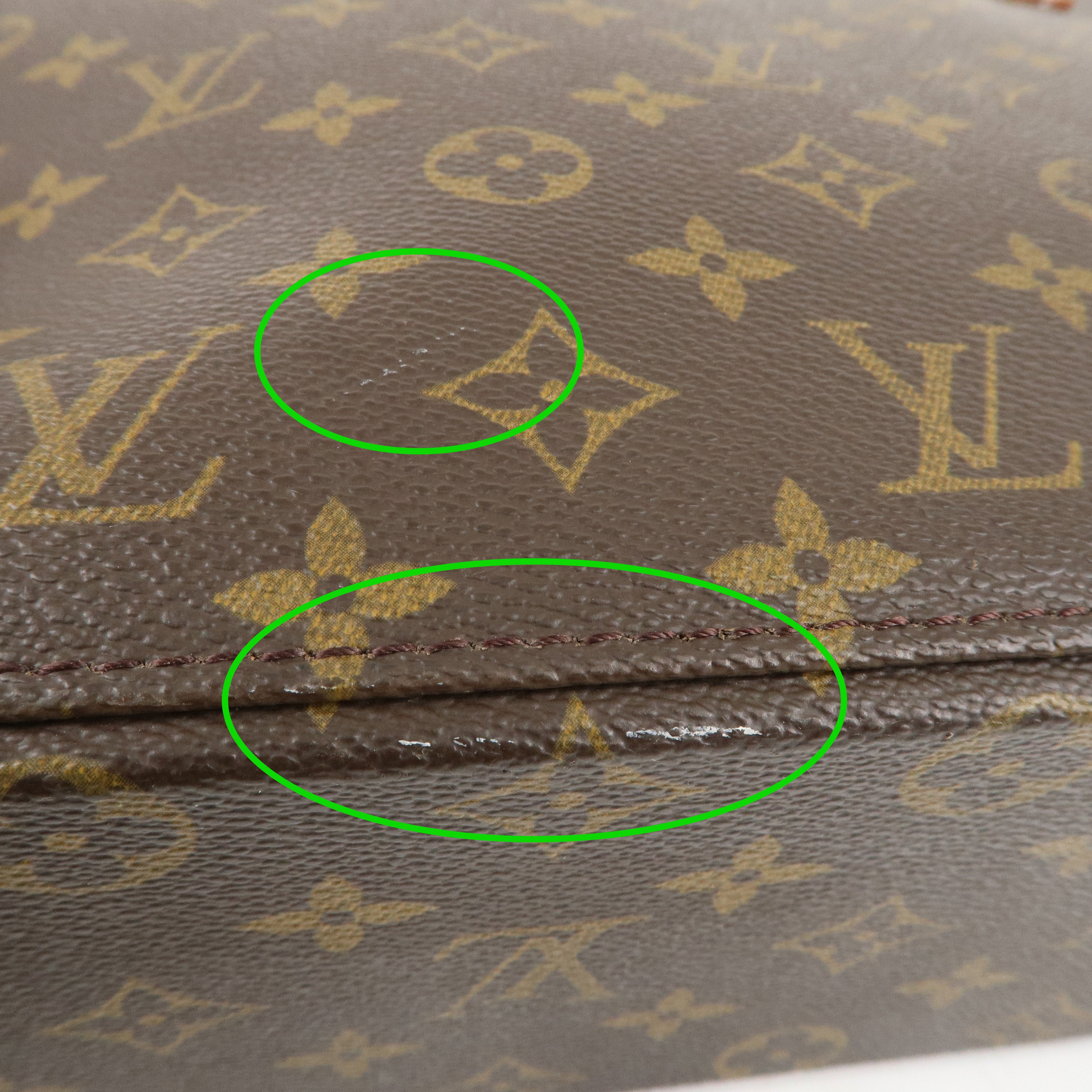 Louis Vuitton Monogram Luco Tote Bag Hand Bag Brown M51155