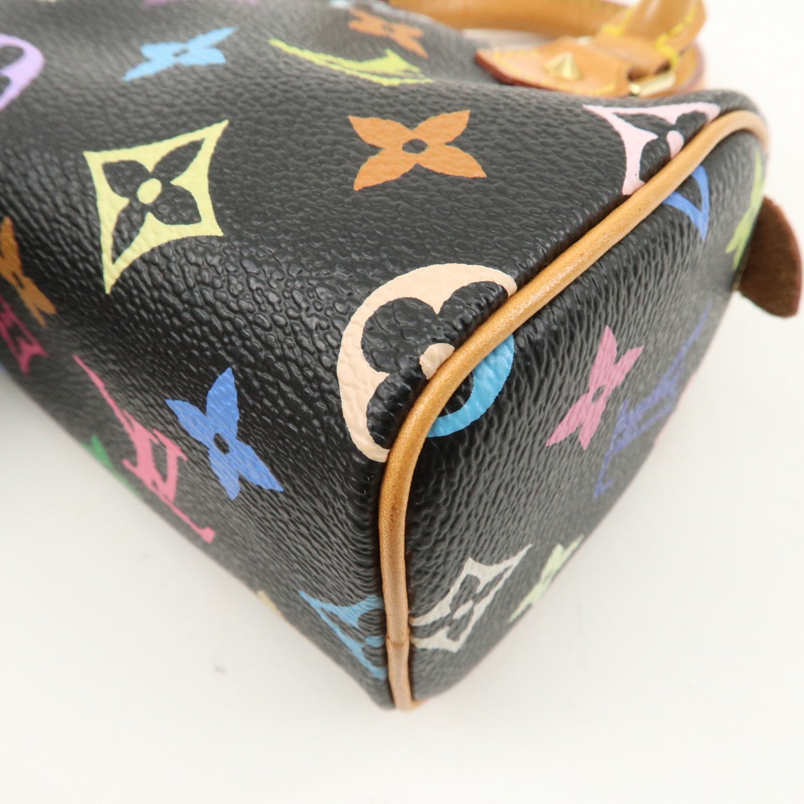 Louis Vuitton Monogram Mini Speedy Hand Bag 
Strap J00145 M92644