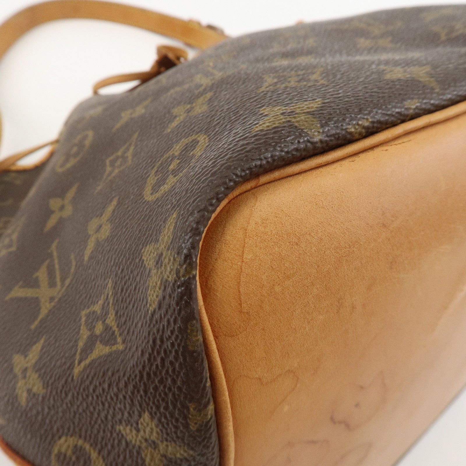 Louis Vuitton Monogram Petit Noe Shoulder Bag Brown M42226 Used