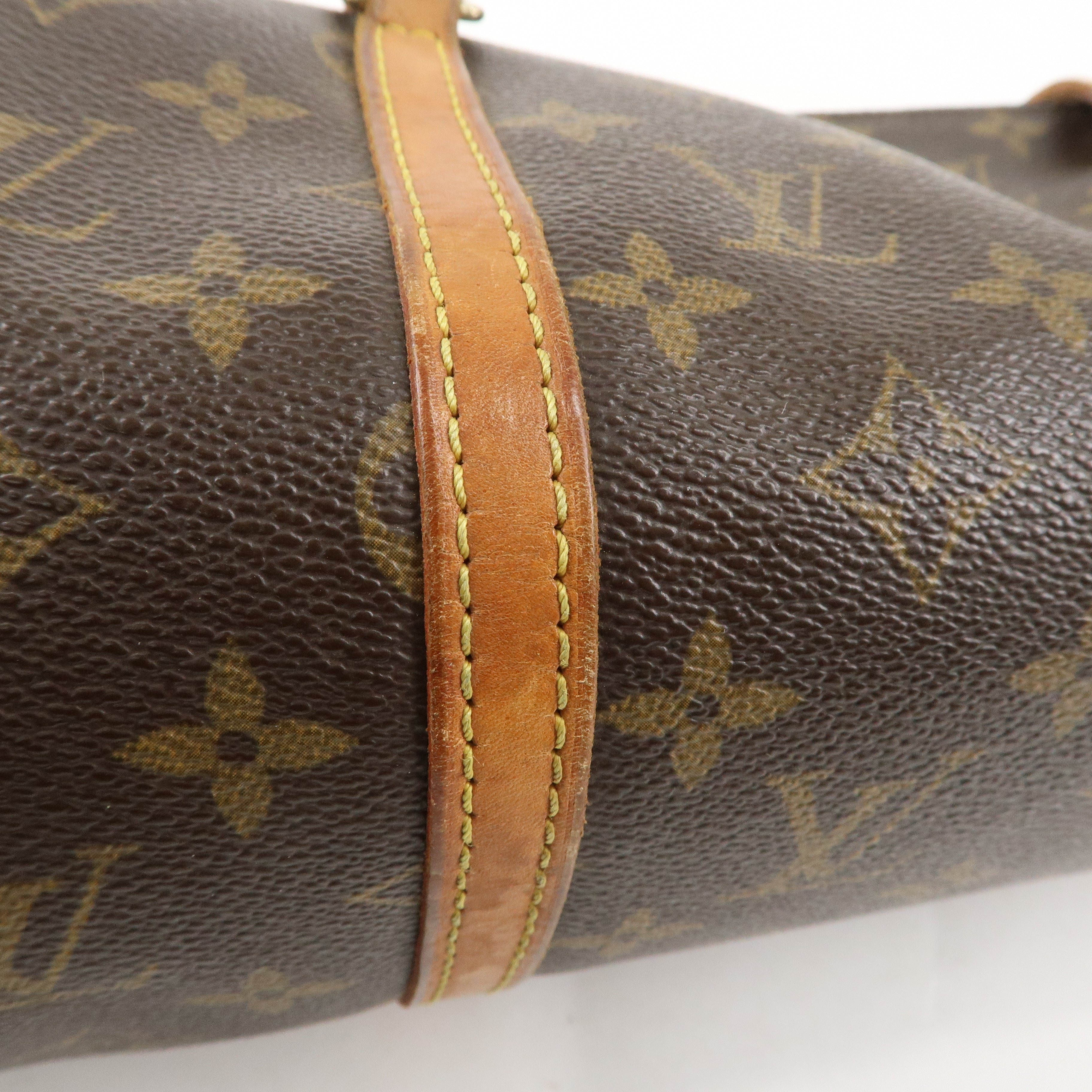 Louis Vuitton Monogram Papillon 30 Hand Bag 
Pouch Brown M51385