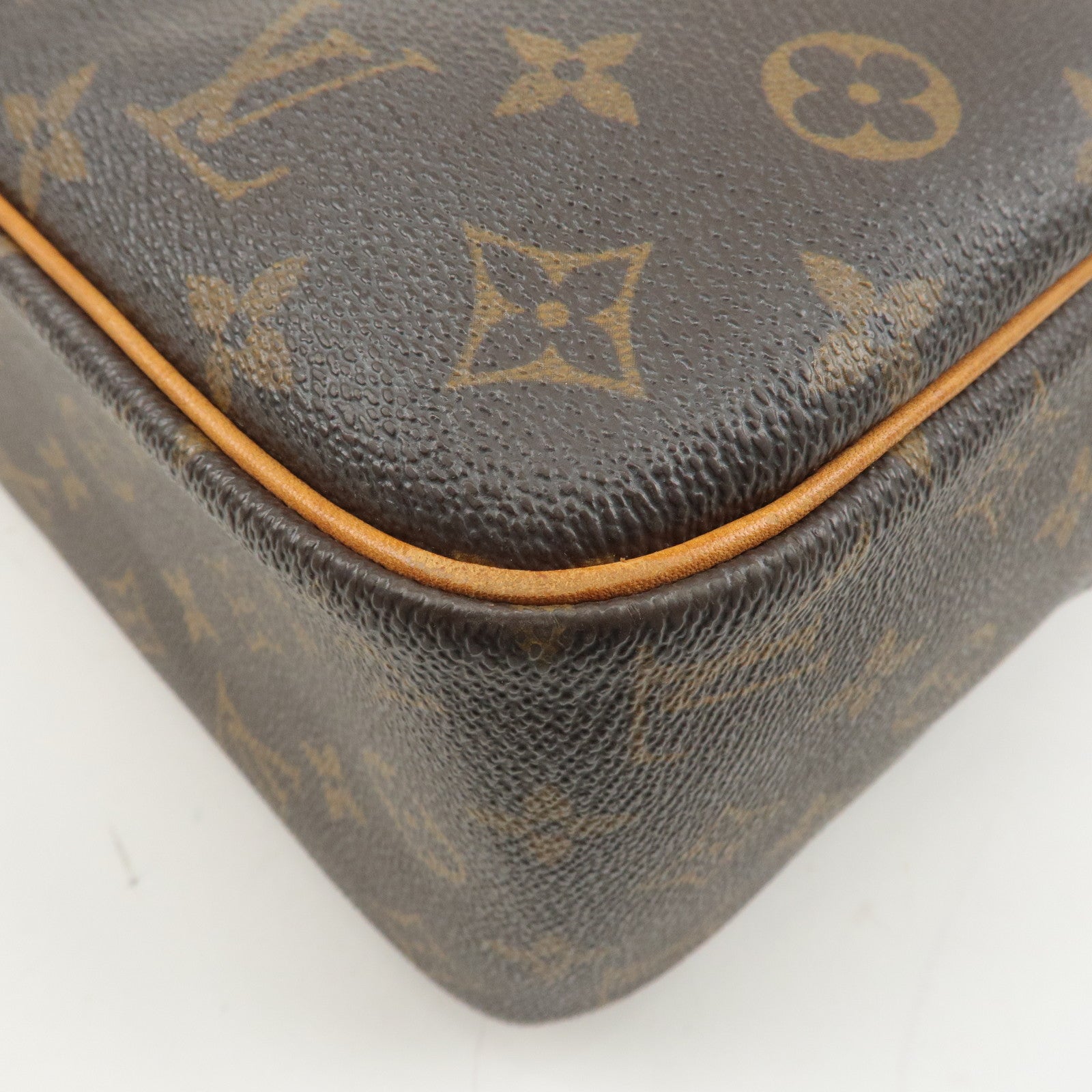 Louis Vuitton Monogram Cite GM Boston Hand Bag Brown M51181