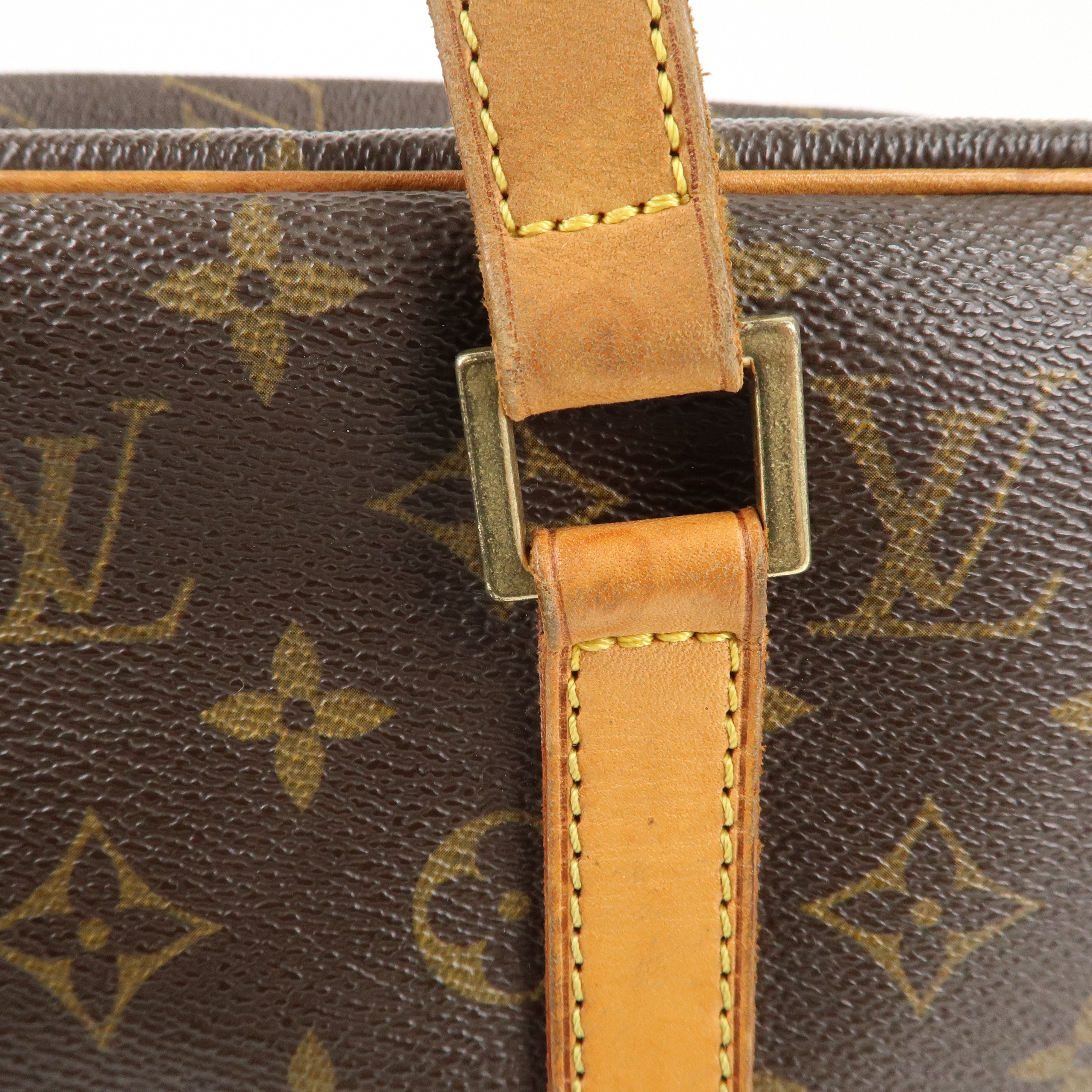 Louis Vuitton Monogram Cite GM Boston Hand Bag Brown M51181