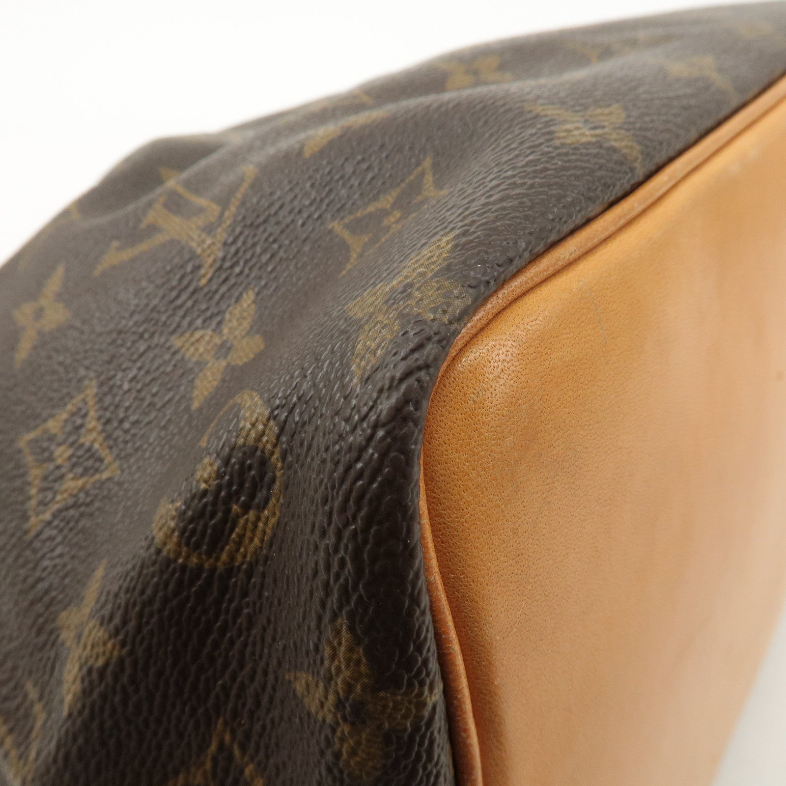 Louis Vuitton Monogram Petit Noe Shoulder Bag Brown M42226