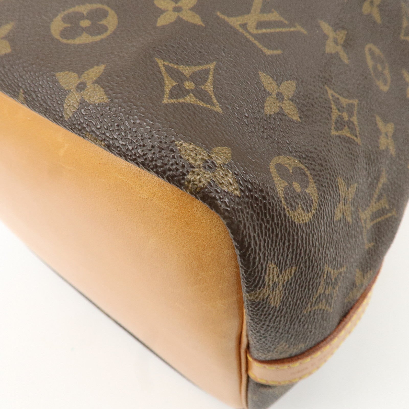 Louis Vuitton Monogram Petit Noe Shoulder Bag Brown M42226 Used