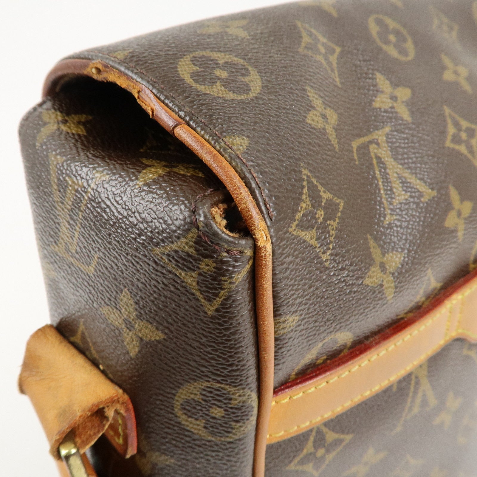 Louis Vuitton Monogram Abbesses Messenger Bag Hand Bag M45257 Used