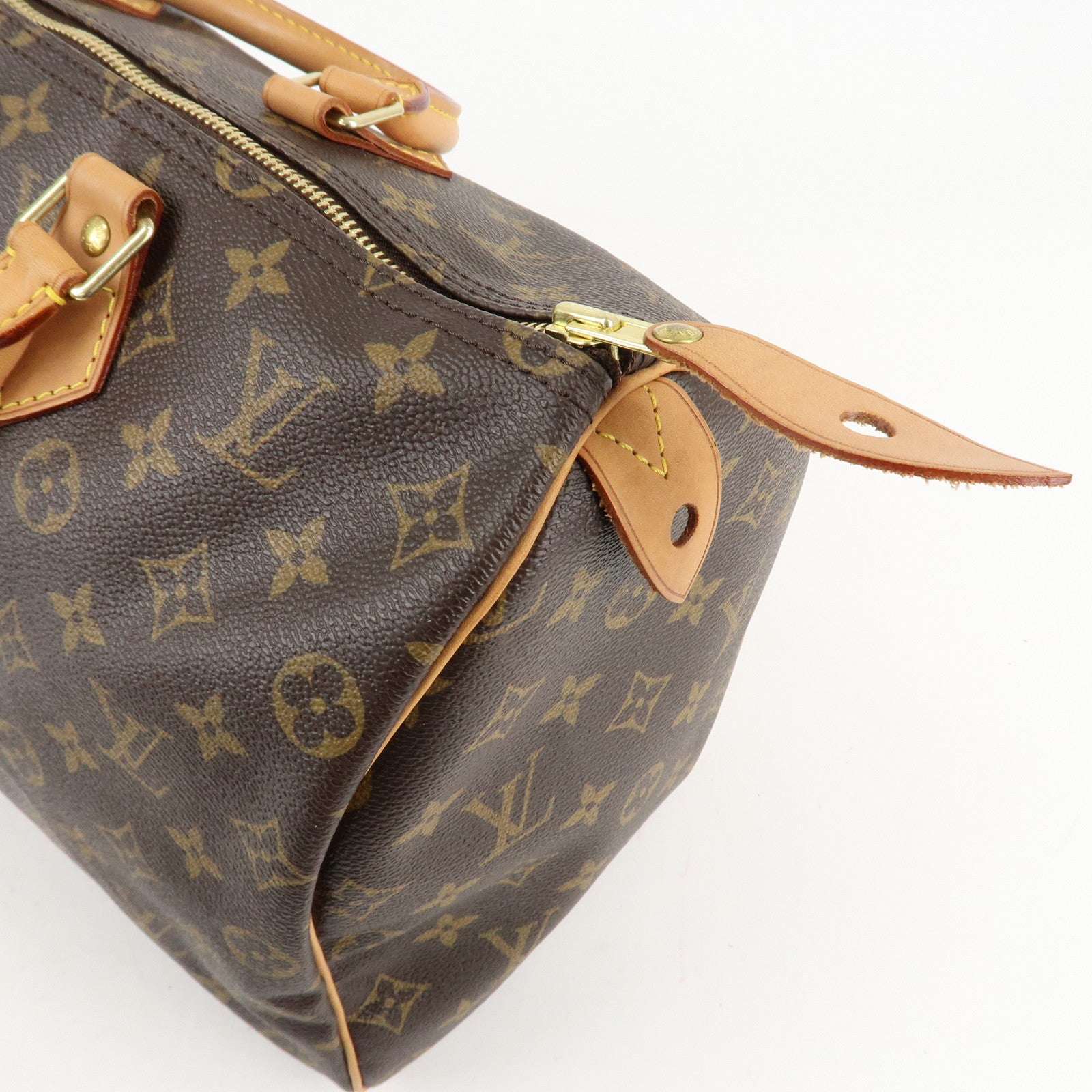 Louis Vuitton Monogram Speedy 35 Hand Bag Boston Bag M41524