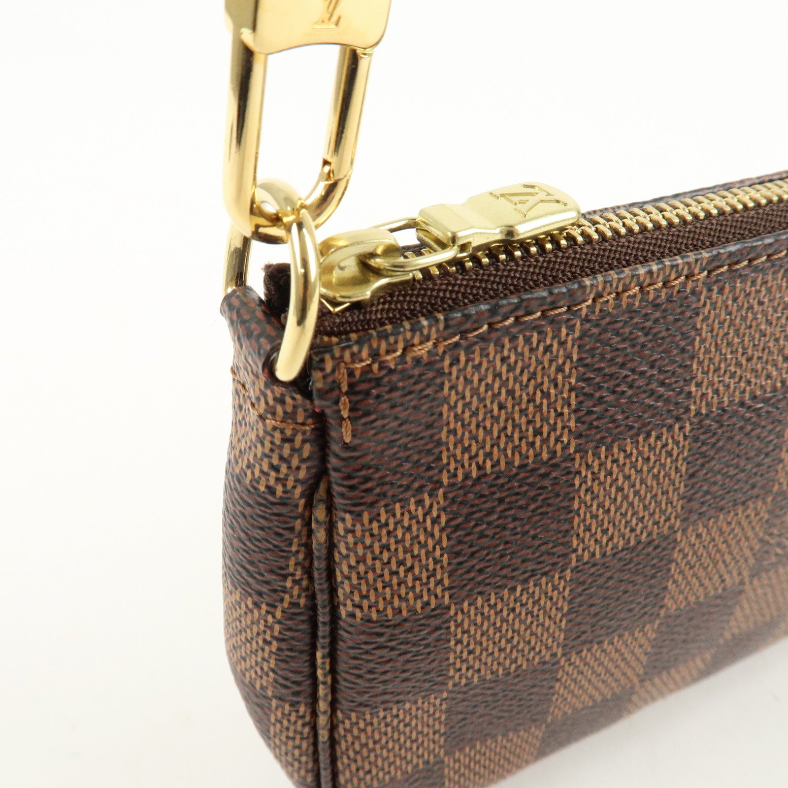 Louis Vuitton Damier Mini Pochette Accessoires Pouch N58009 Used