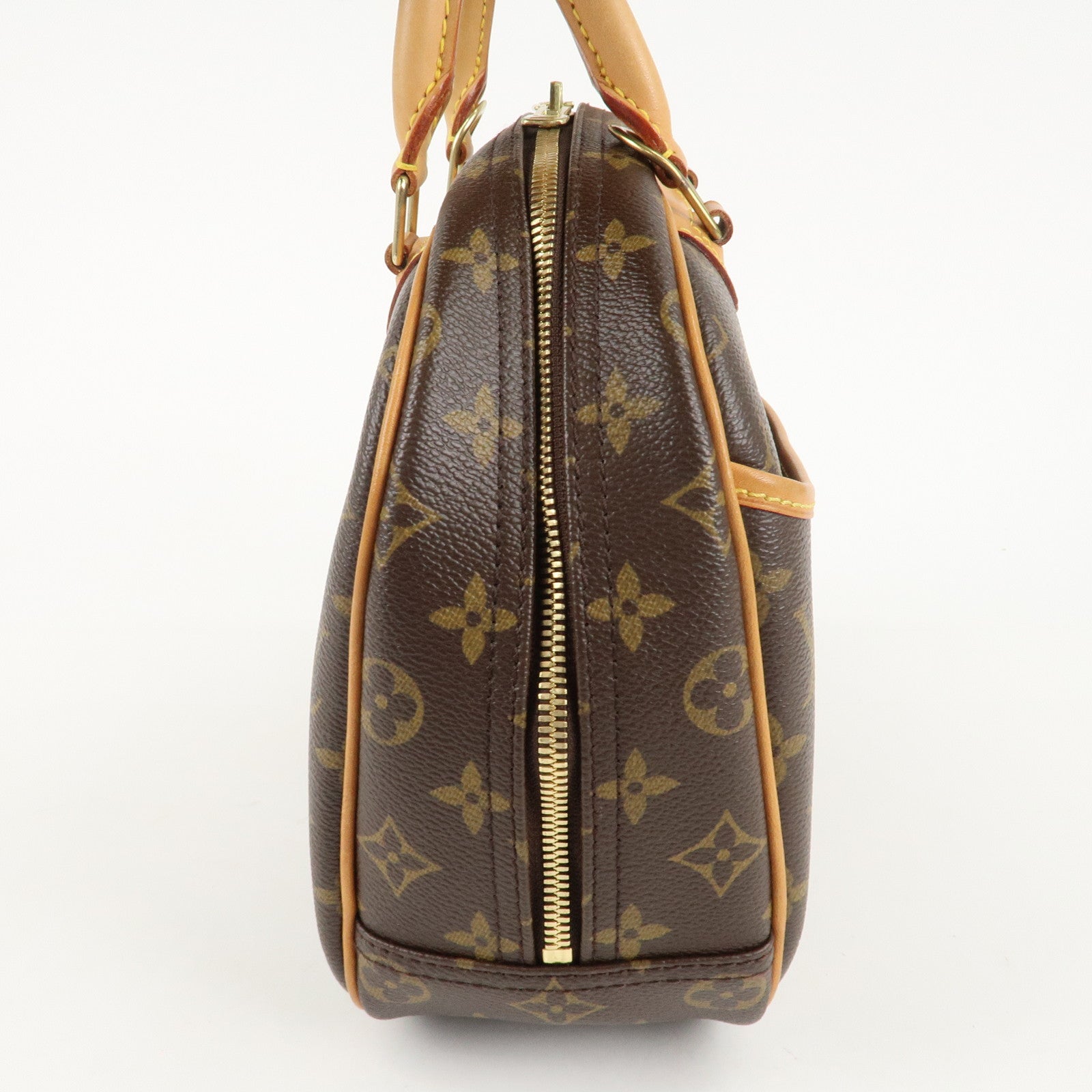 Louis Vuitton Monogram Trouville Hand Bag M42228 Used