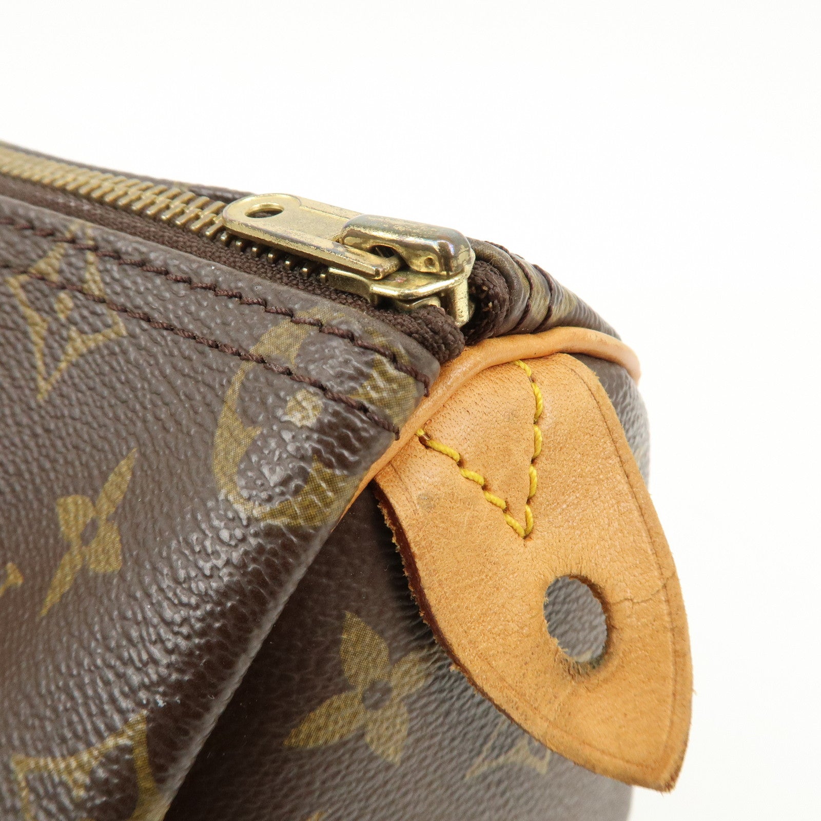 Louis Vuitton Monogram Speedy 25 Hand Bag Boston Bag M41528