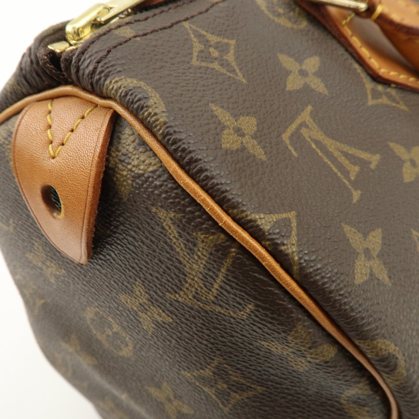 Louis Vuitton Monogram Speedy 30 Hand Bag Boston Bag M41526 Used