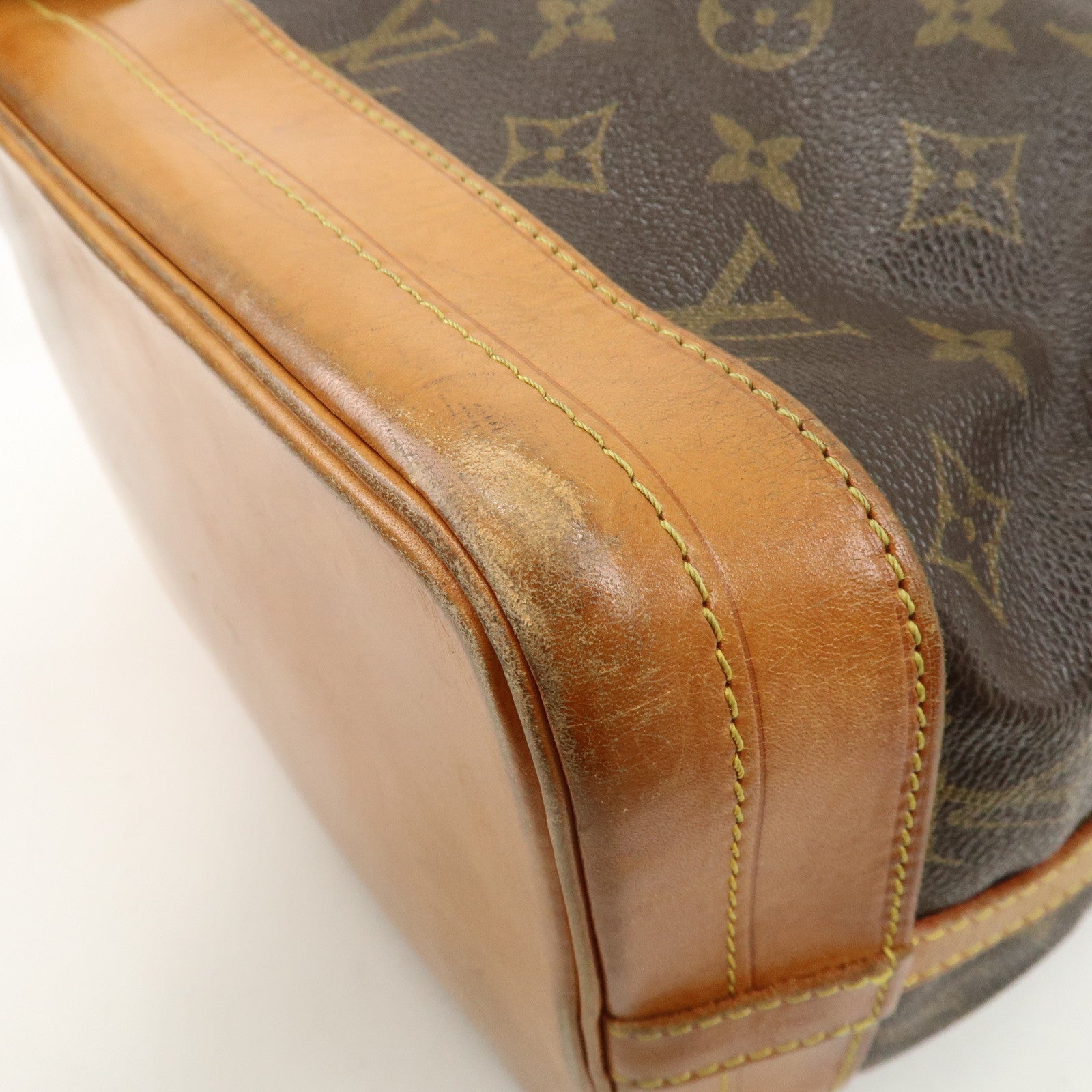 Louis Vuitton Monogram Noe Shoulder Bag Brown M42224