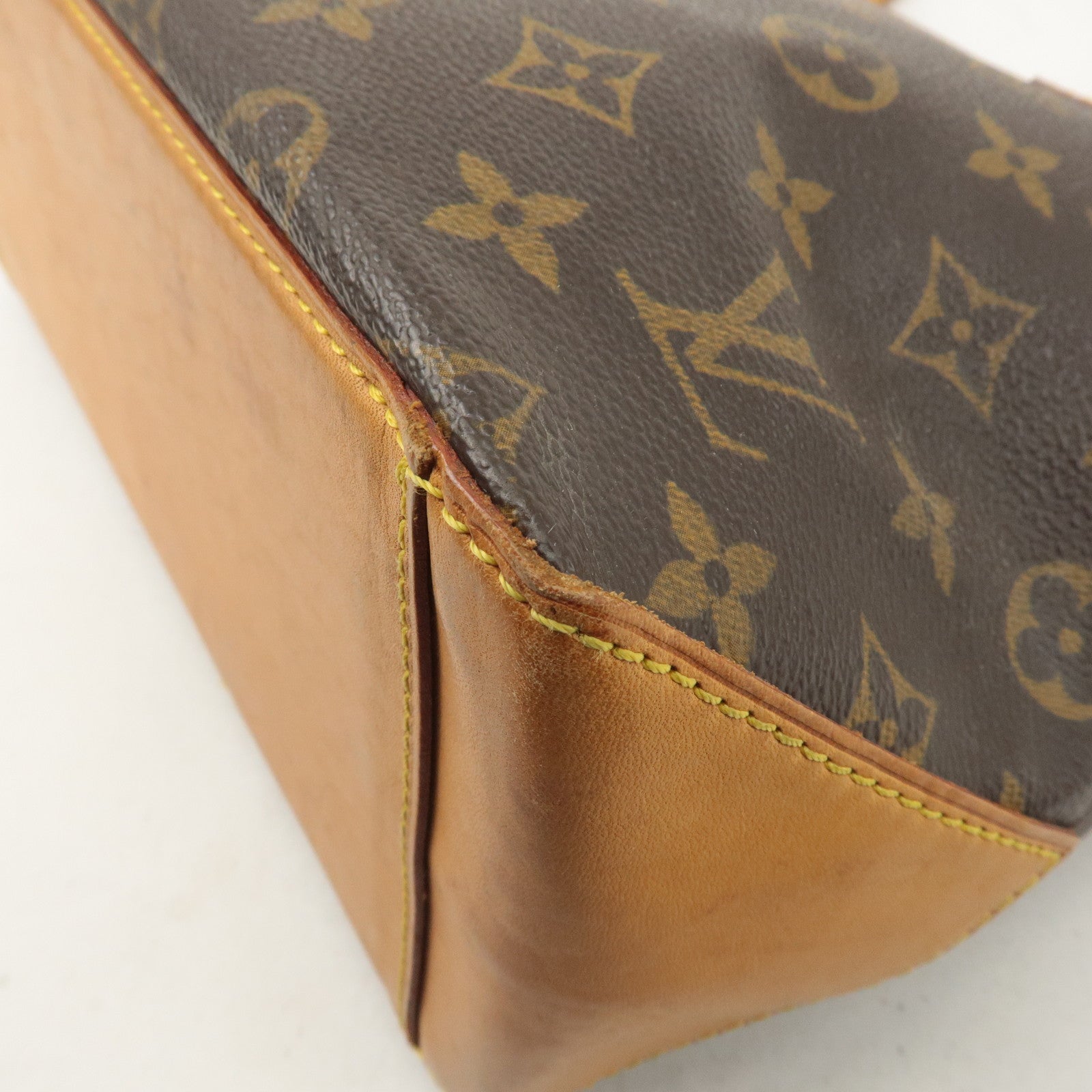 Louis Vuitton Monogram Cabas Piano Tote Bag Brown M51148