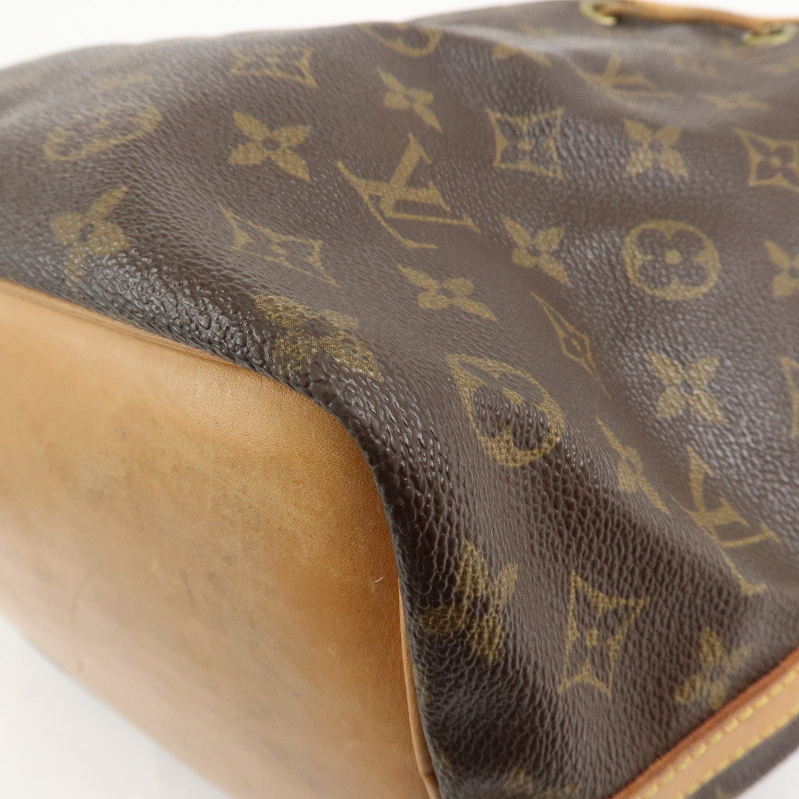 Louis Vuitton Monogram Petit Noe Shoulder Bag Brown M42226 Used