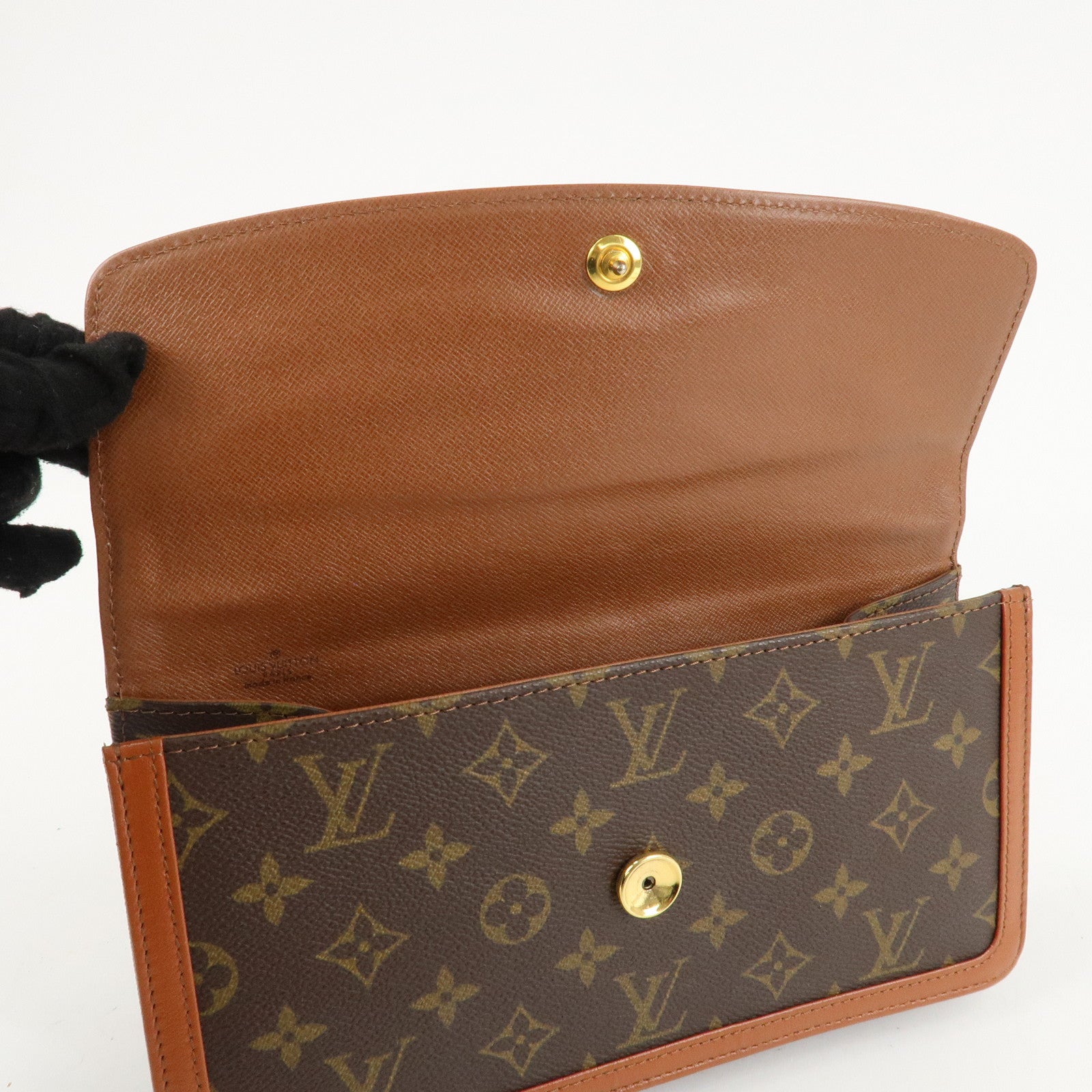 Louis Vuitton Monogram Pochette Damme PM Clutch Bag M51812 Used