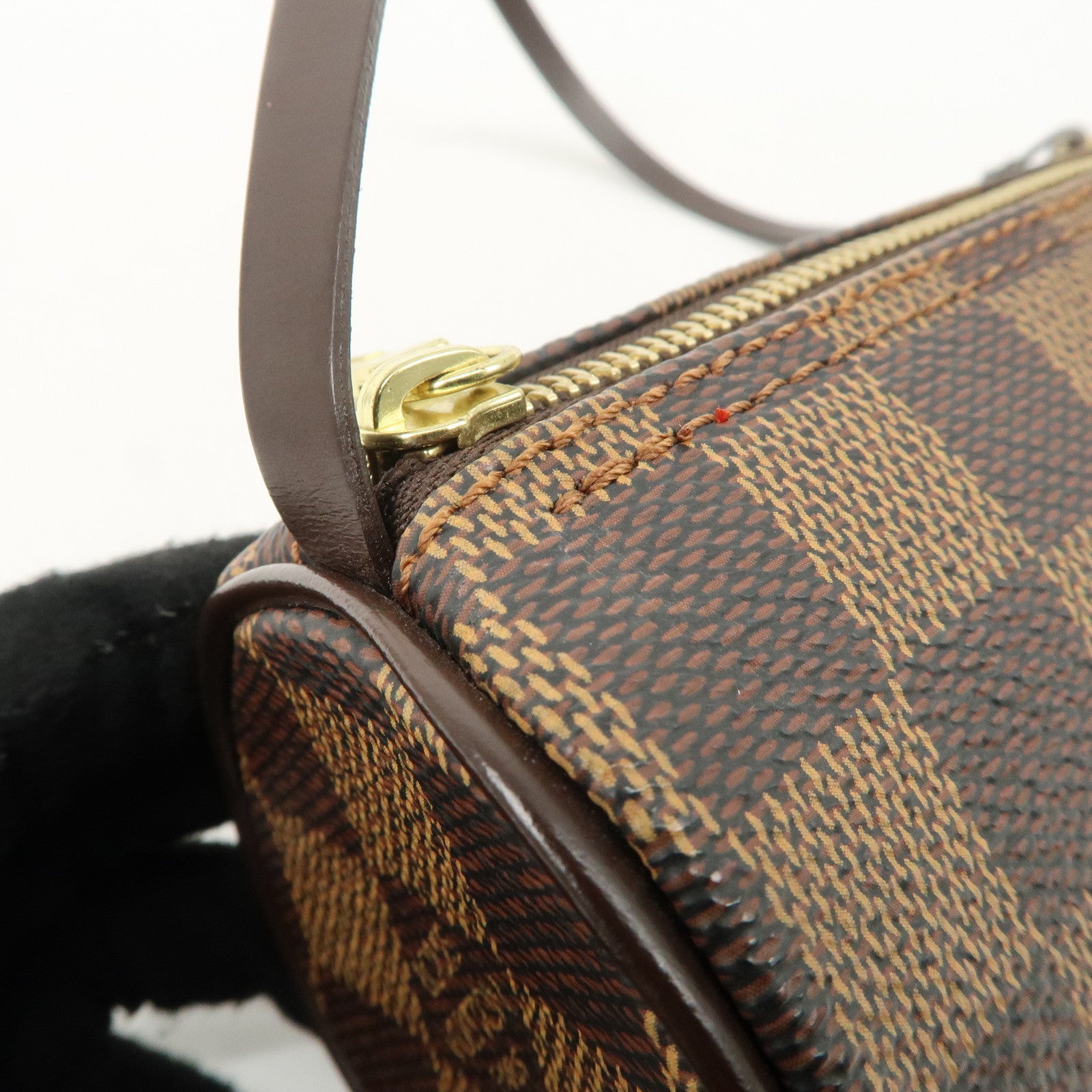 Louis Vuitton Damier Pouch for Papillon Bag Mini Bag Brown Used