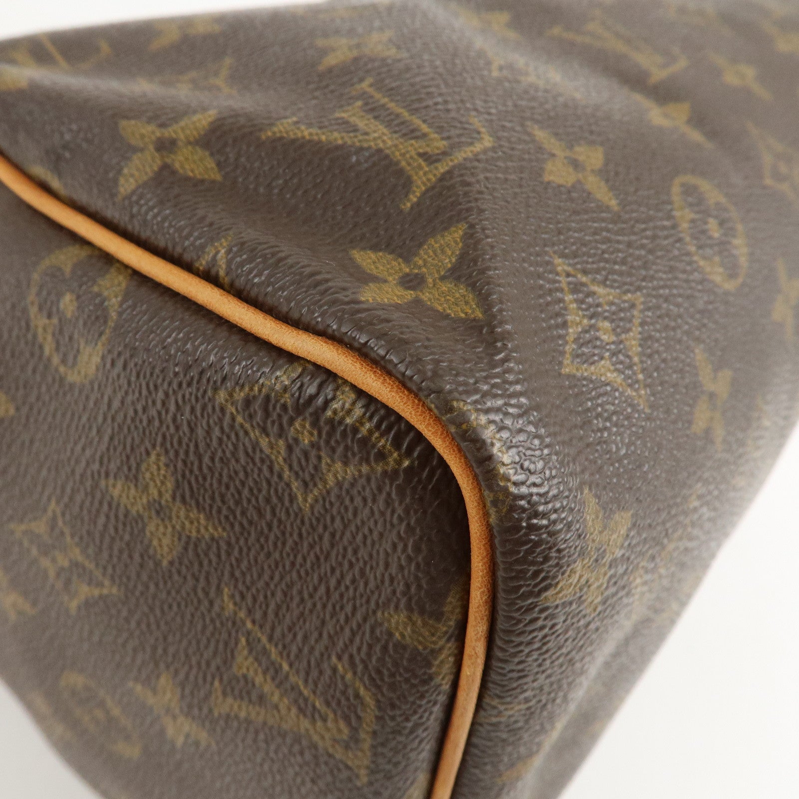 Louis Vuitton Monogram Speedy 30 Hand Bag Boston Bag M41526 Used