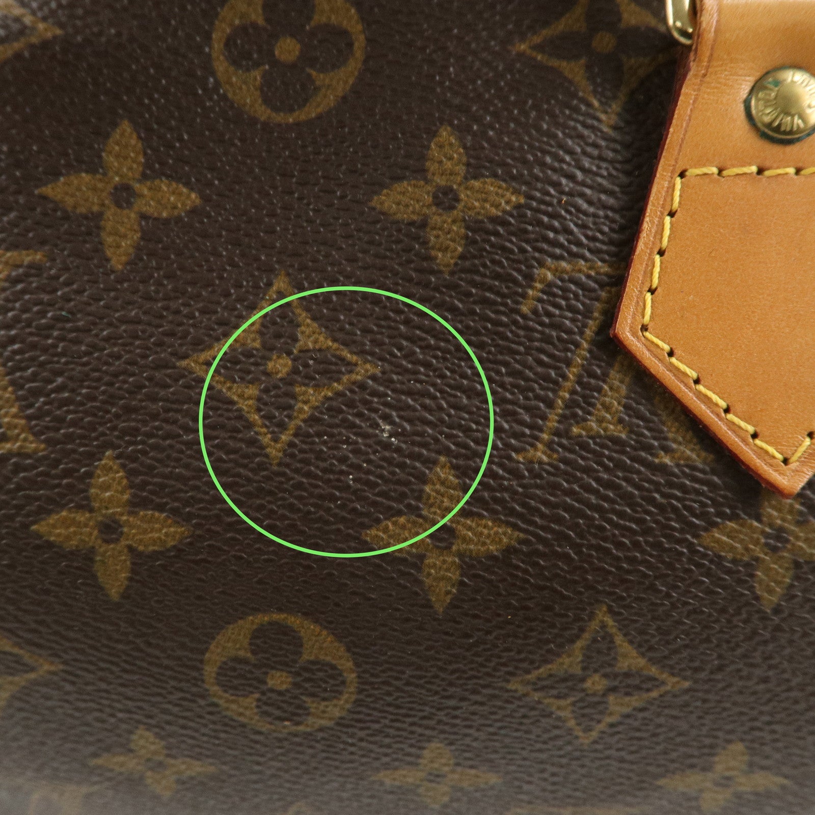 Louis Vuitton Monogram Speedy 30 Hand Bag Boston Bag M41108