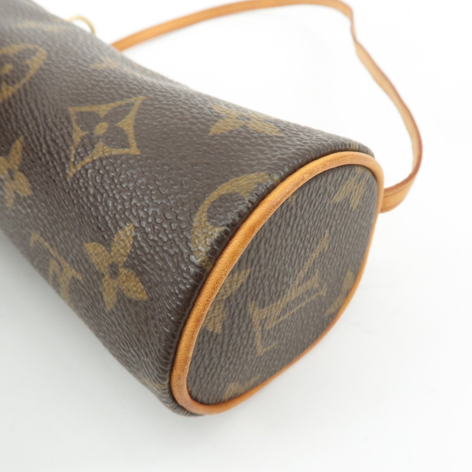 Louis Vuitton Monogram Mini Pouch for Papillon Bag Brown Used