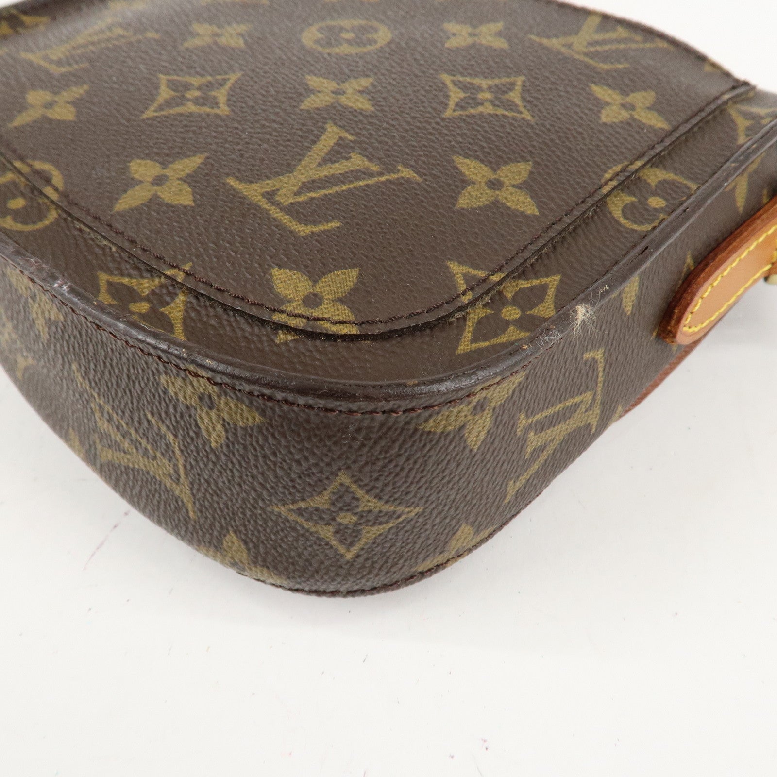 Louis Vuitton Monogram Mini Saint Cloud Shoulder Bag M51244 Used