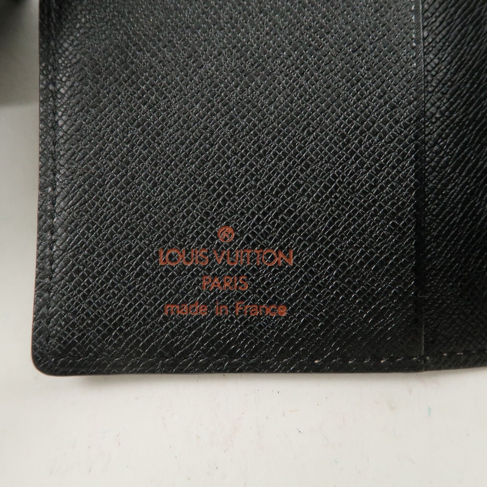 Louis Vuitton Epi Agenda Mini Planner Cover Black R20072