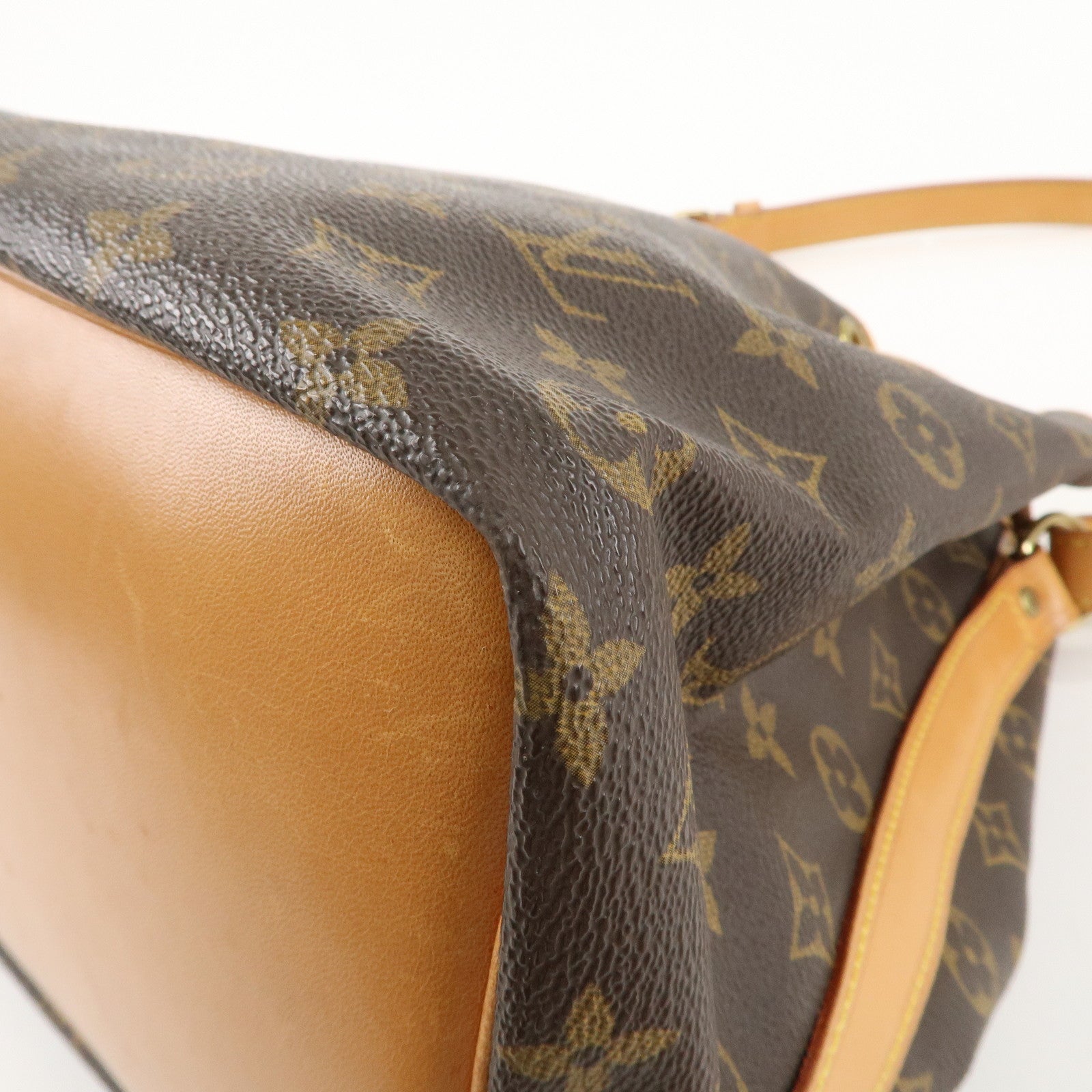 Louis Vuitton Monogram Petit Noe Shoulder Bag Brown M42226