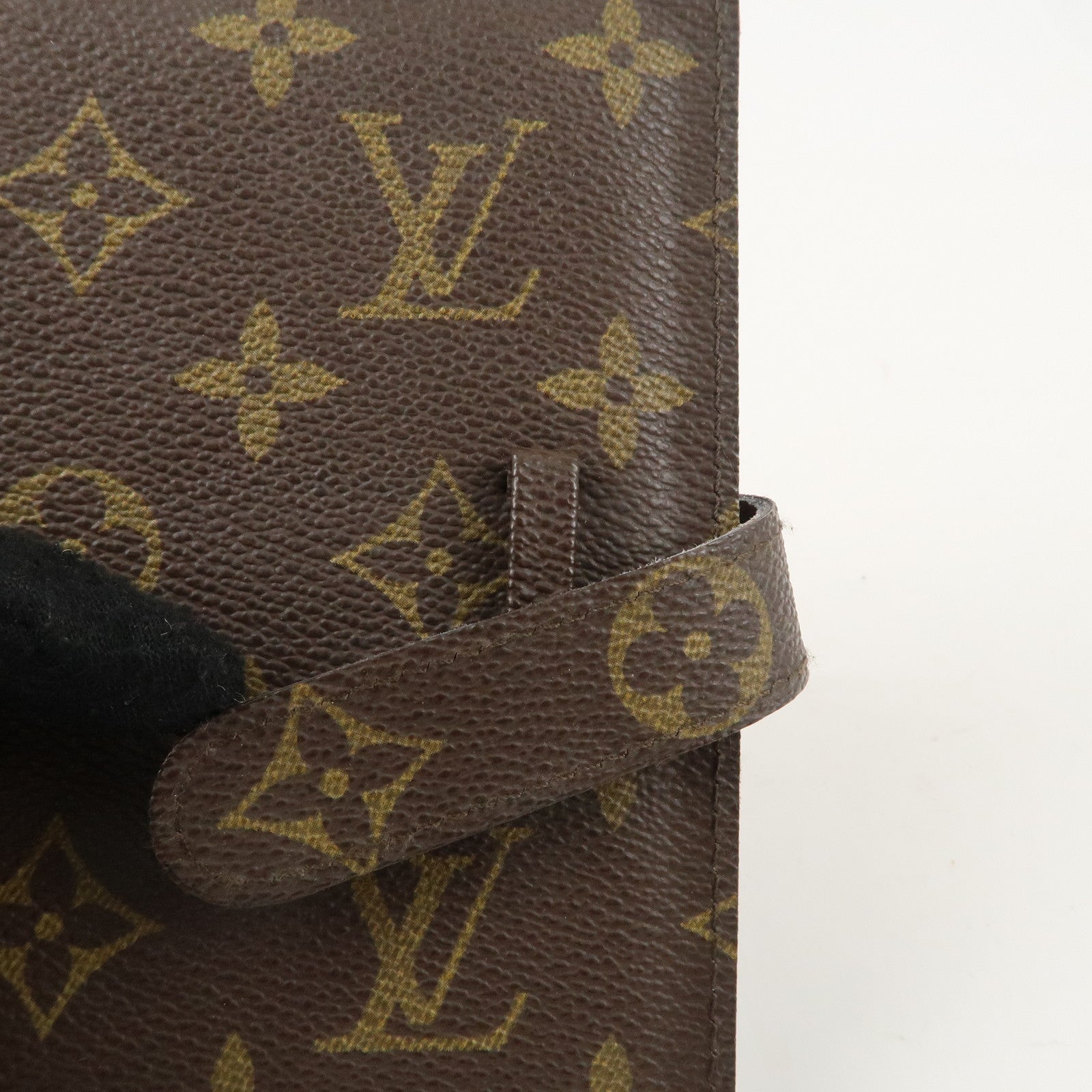 Louis Vuitton Monogram Pochette Photo Picture Holder Brown