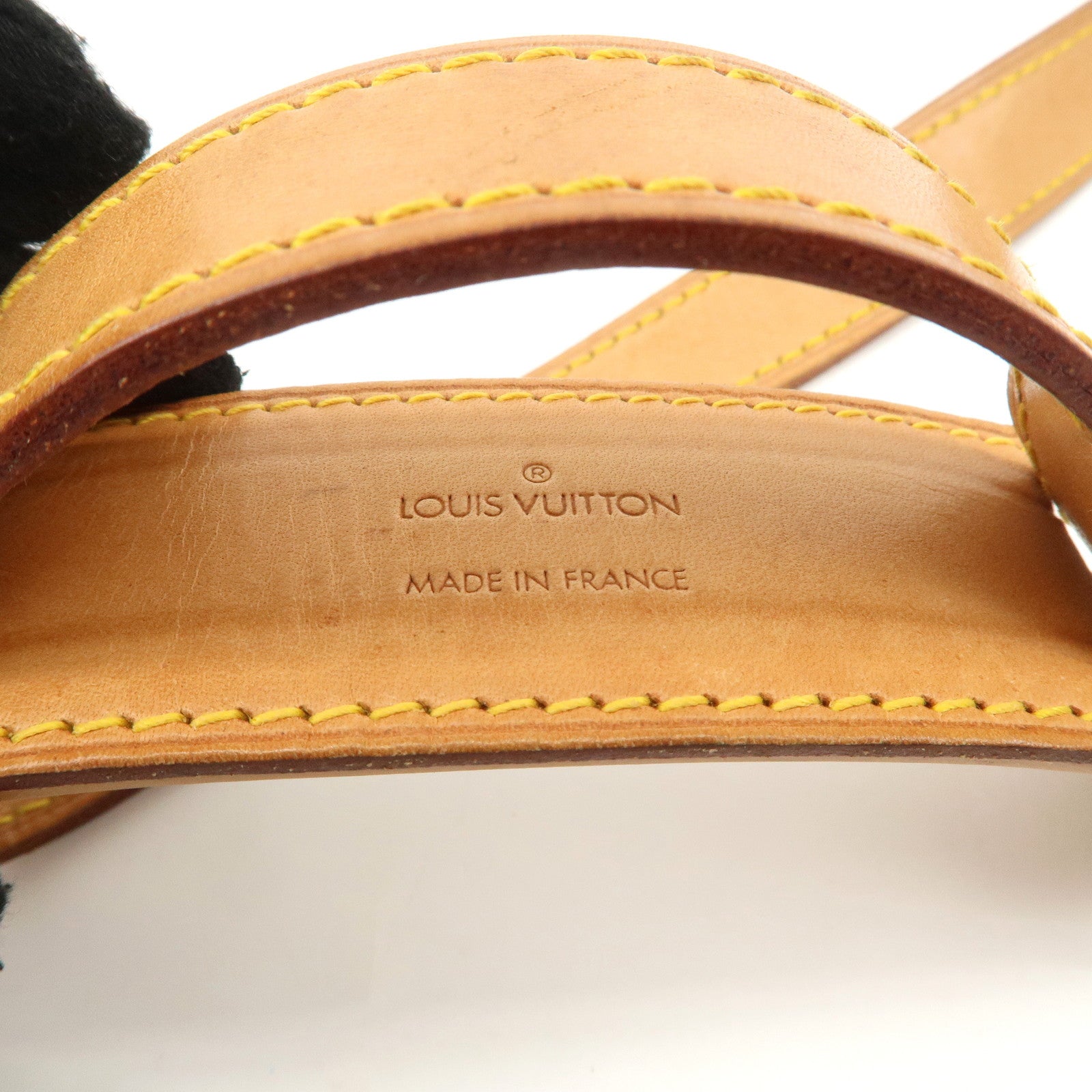 Louis Vuitton Leather Shoulder Strap for Keep All Boston Bag Used