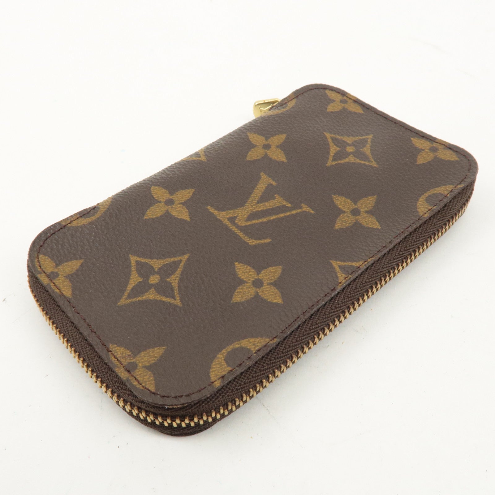 Louis Vuitton Monogram Set of 2 Pochette 6 Cles Key Holder M62610